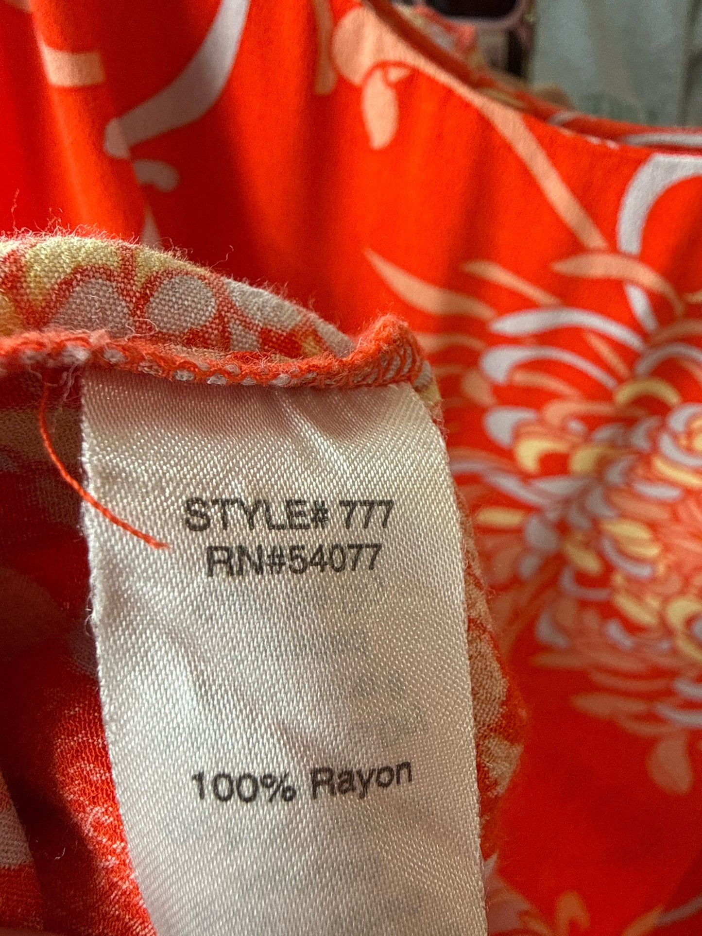 Cabi Size S Red Top