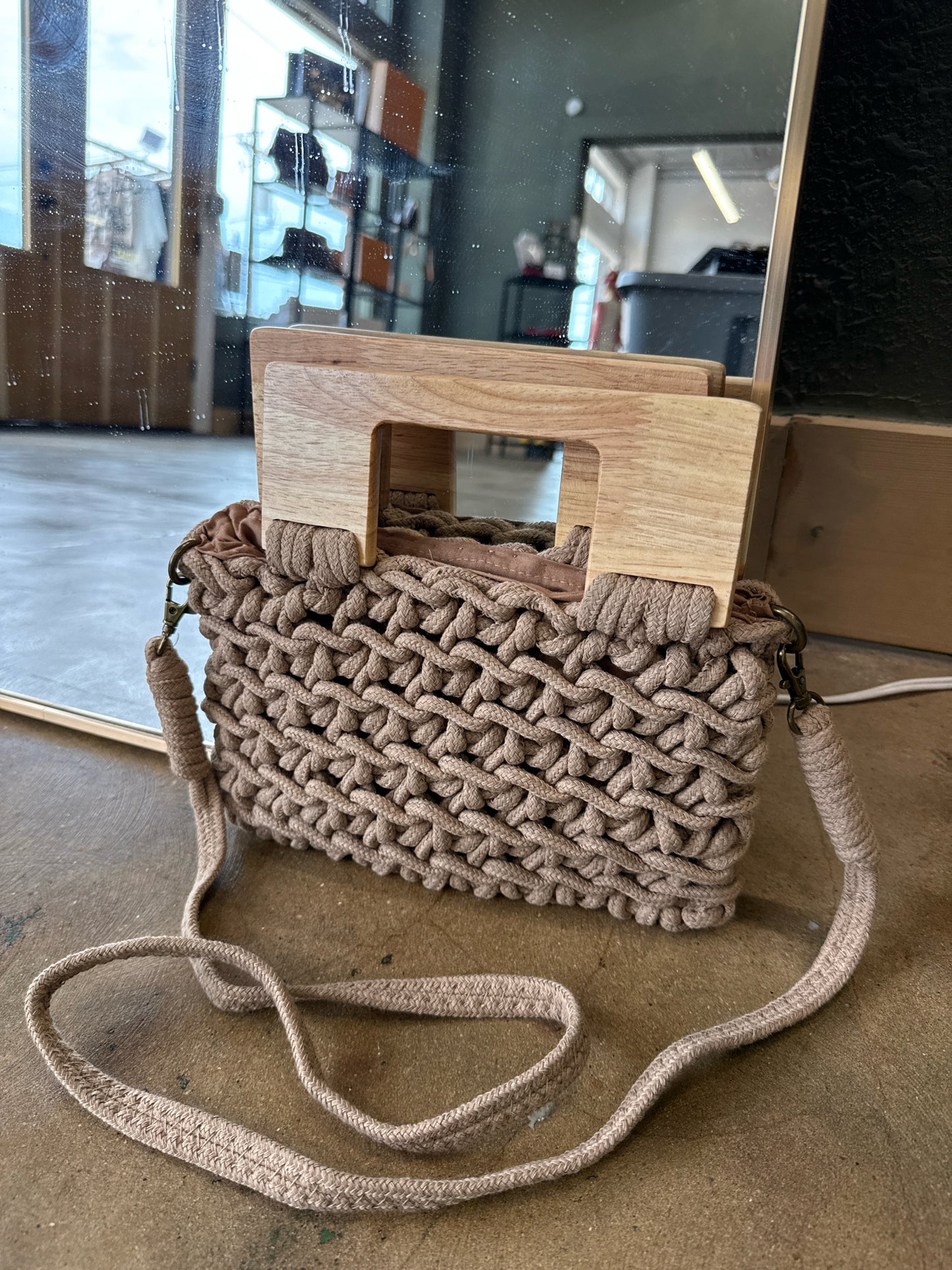 SUN N SAND Brown Bag
