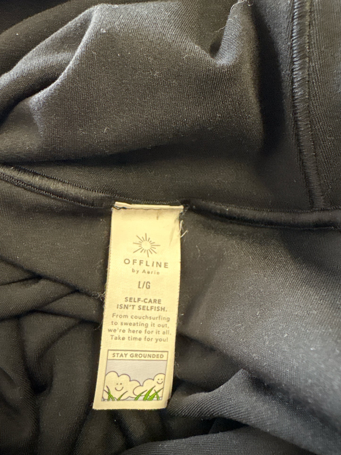 Offline by Aerie Size L Black Legging