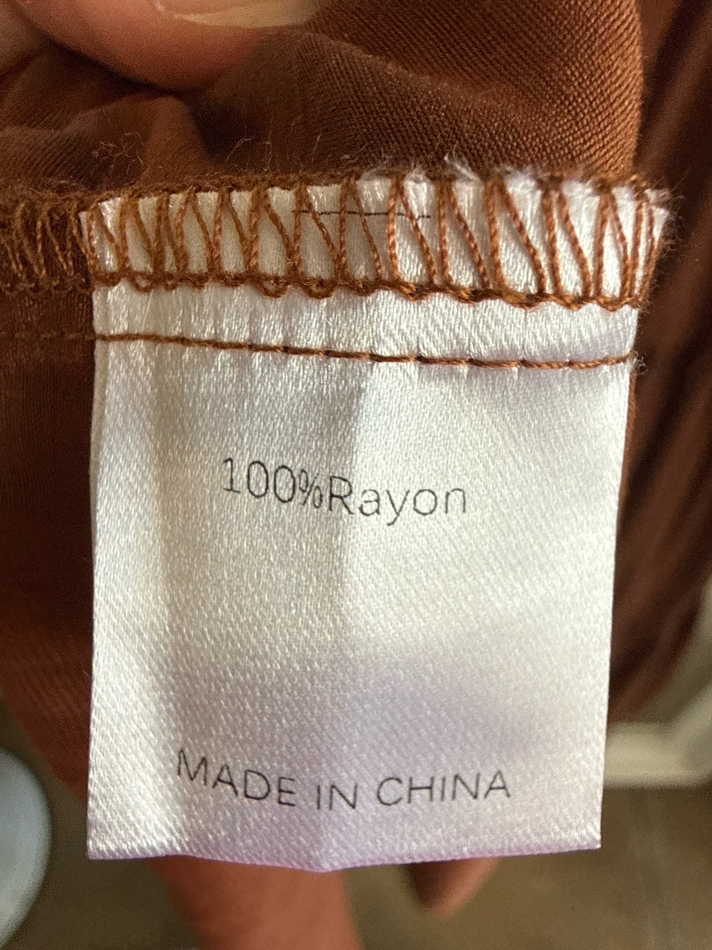 Zesica Size M Brown Dress