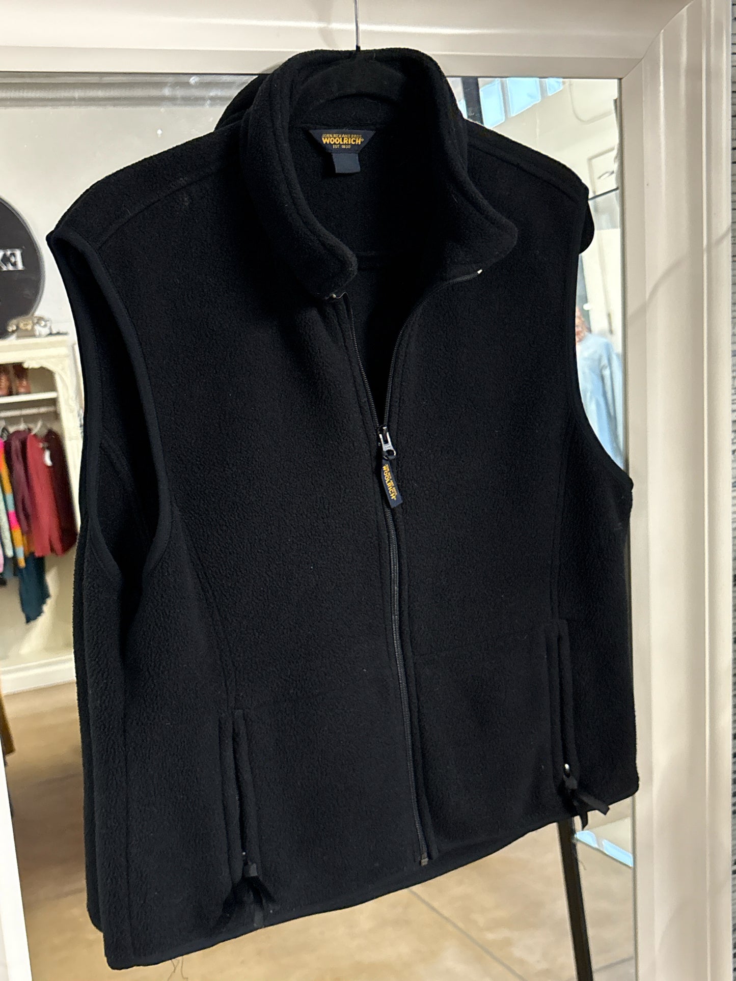 WOOL RICH Black Vest