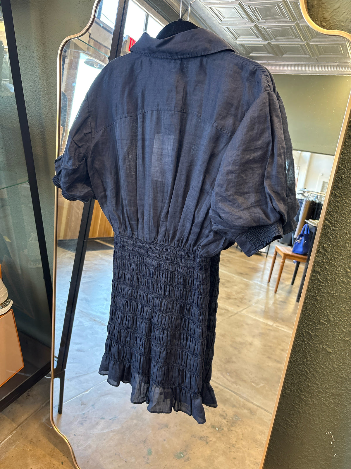 FRAME Size S/P Navy Dress