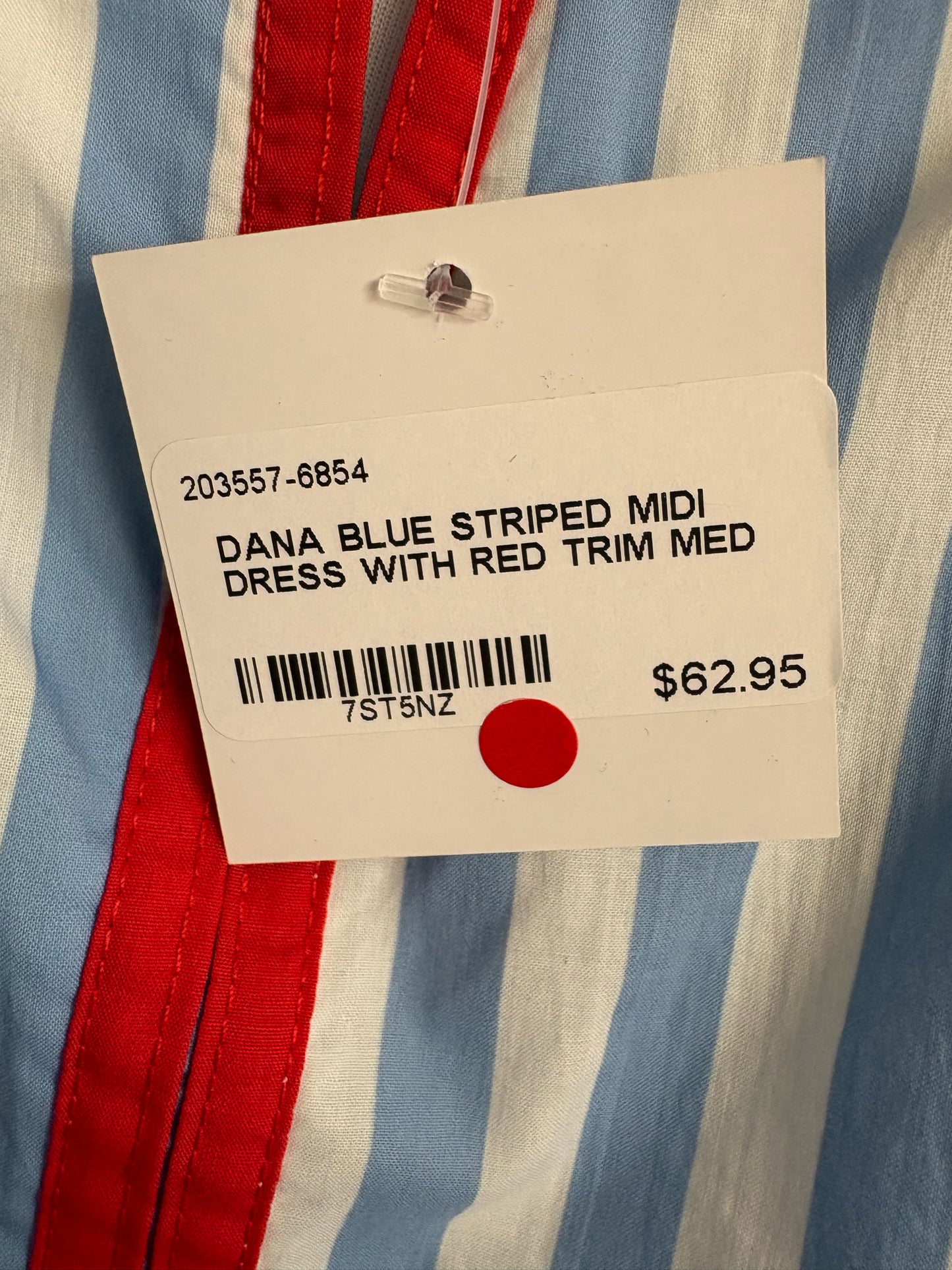 entro Size M blue/white/red Dress