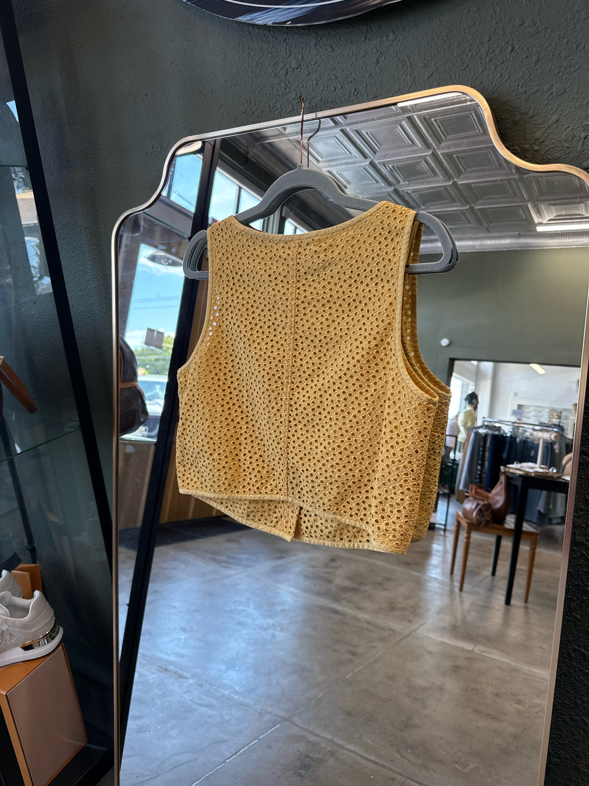 Everlane Yellow Vest