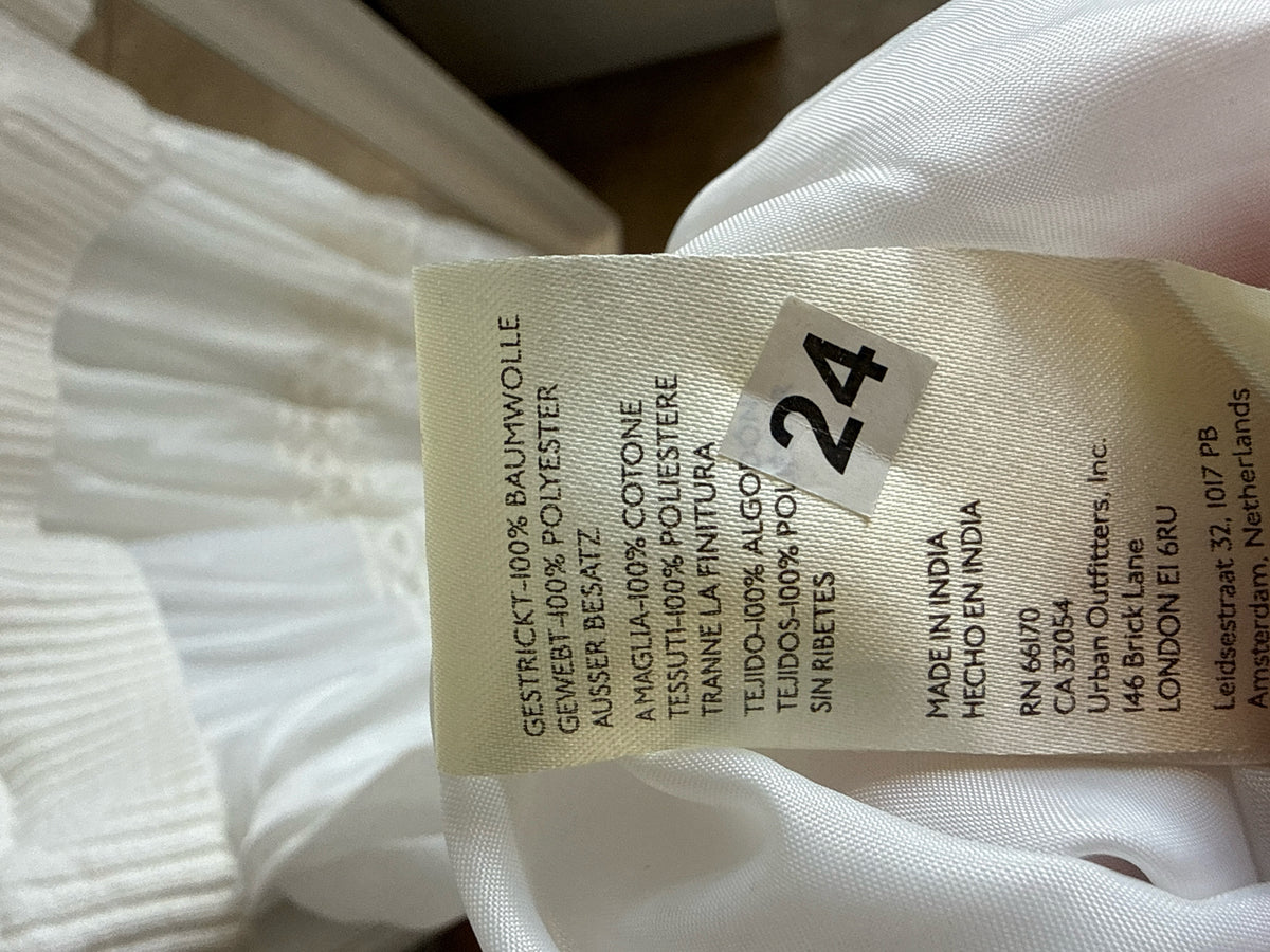 Daily Practice Size XL White Dress