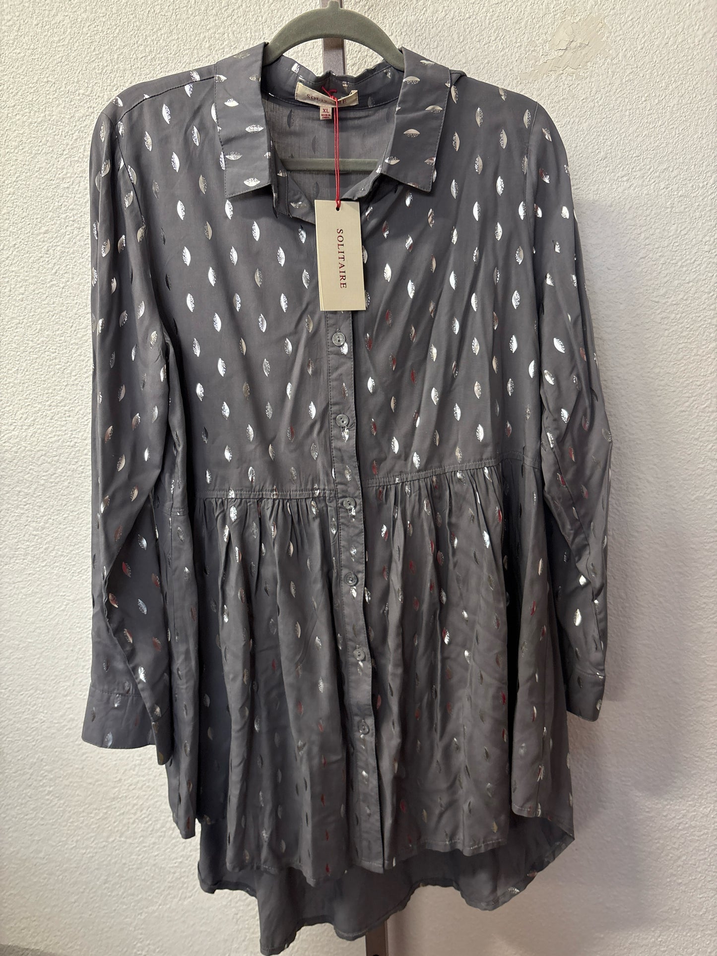 Solitaire Size XL Gray Tunic