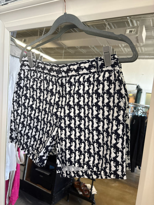 TALBOTS Size 2 blue and white Shorts