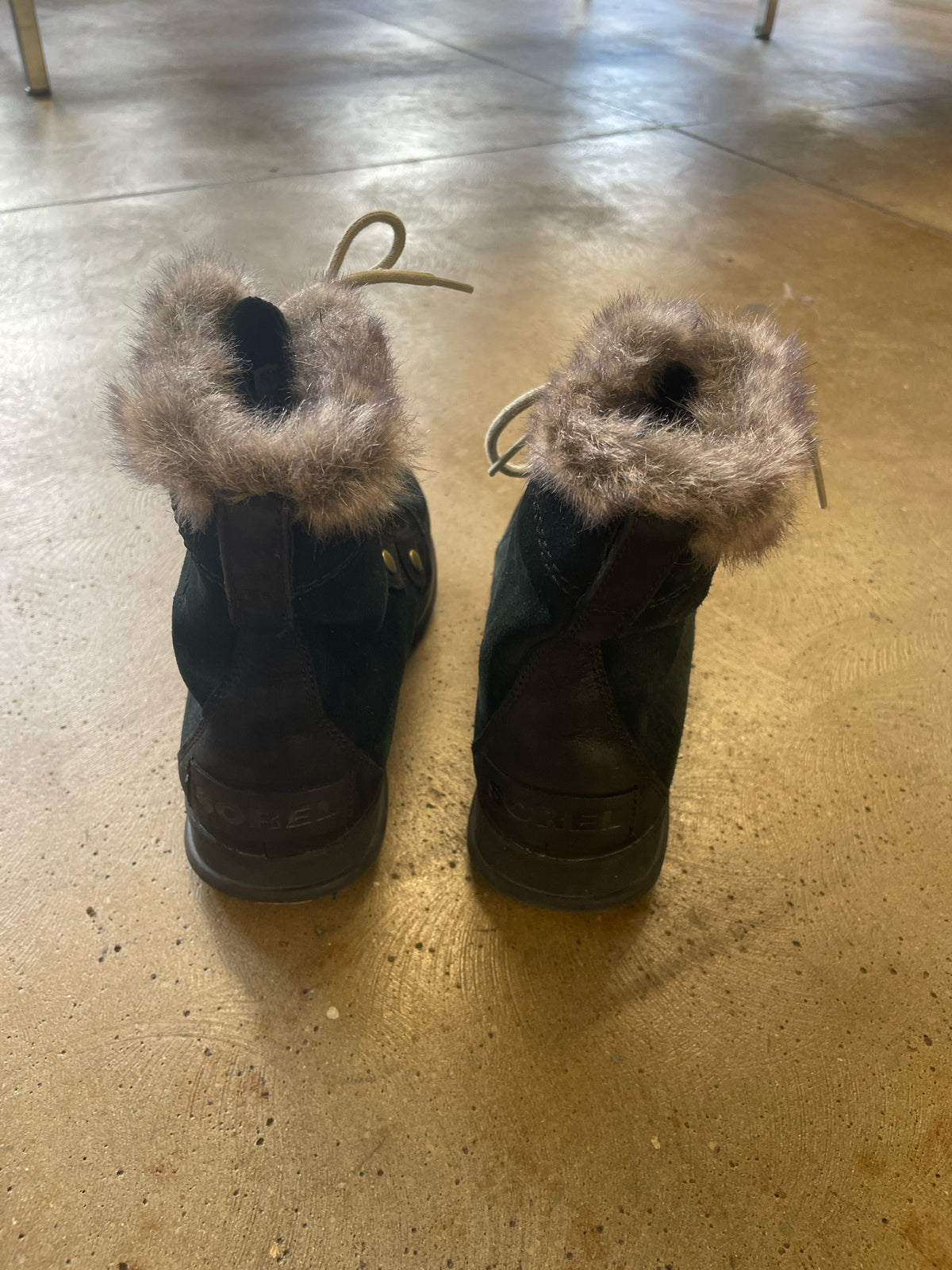 sorel Shoe Size 7 Black Boots