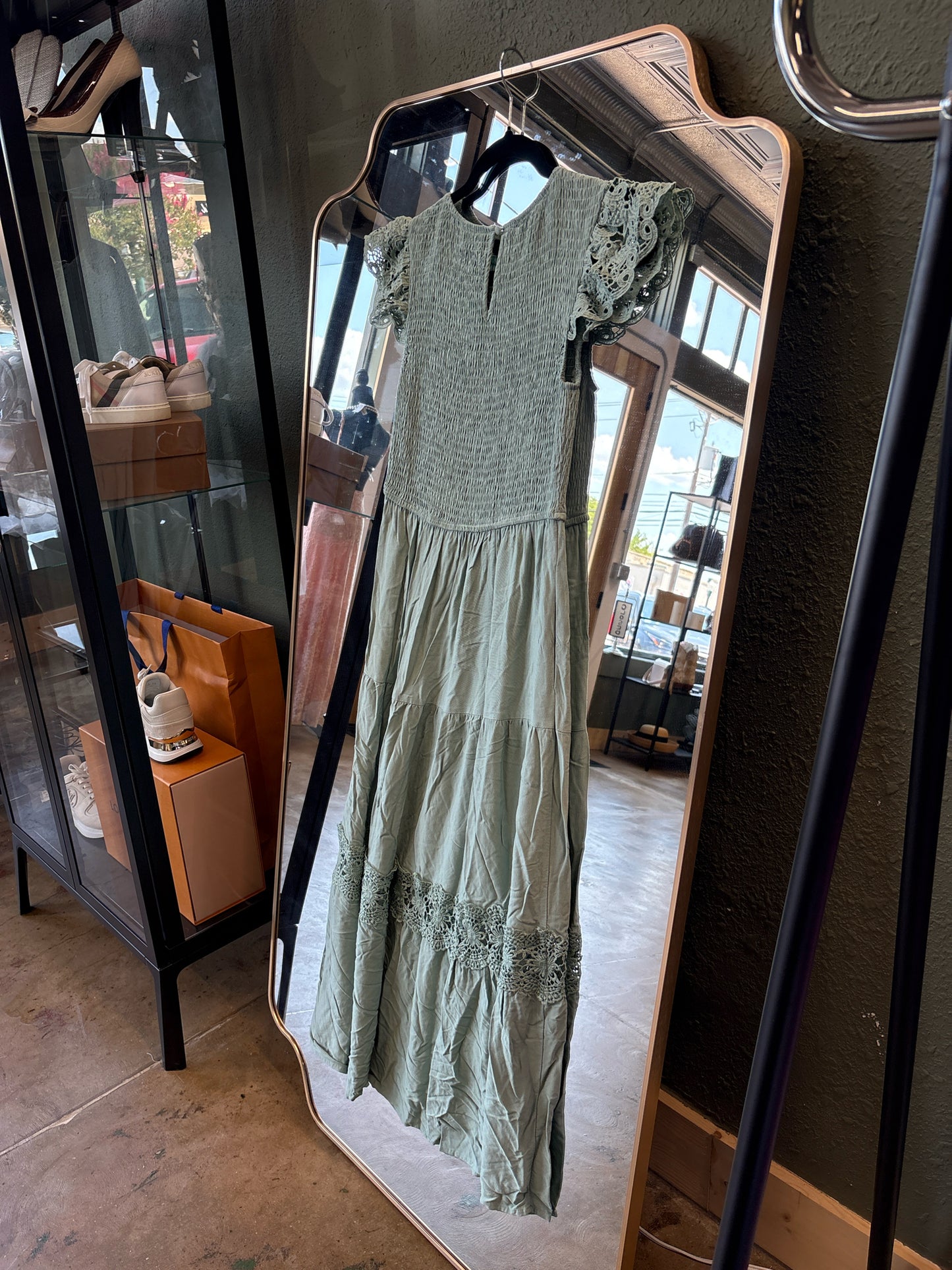 Zesica Size S sage green Dress