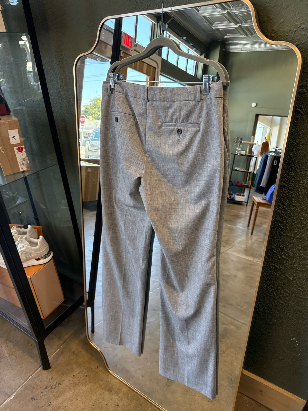 Banana Republic Size 10 Gray Pants