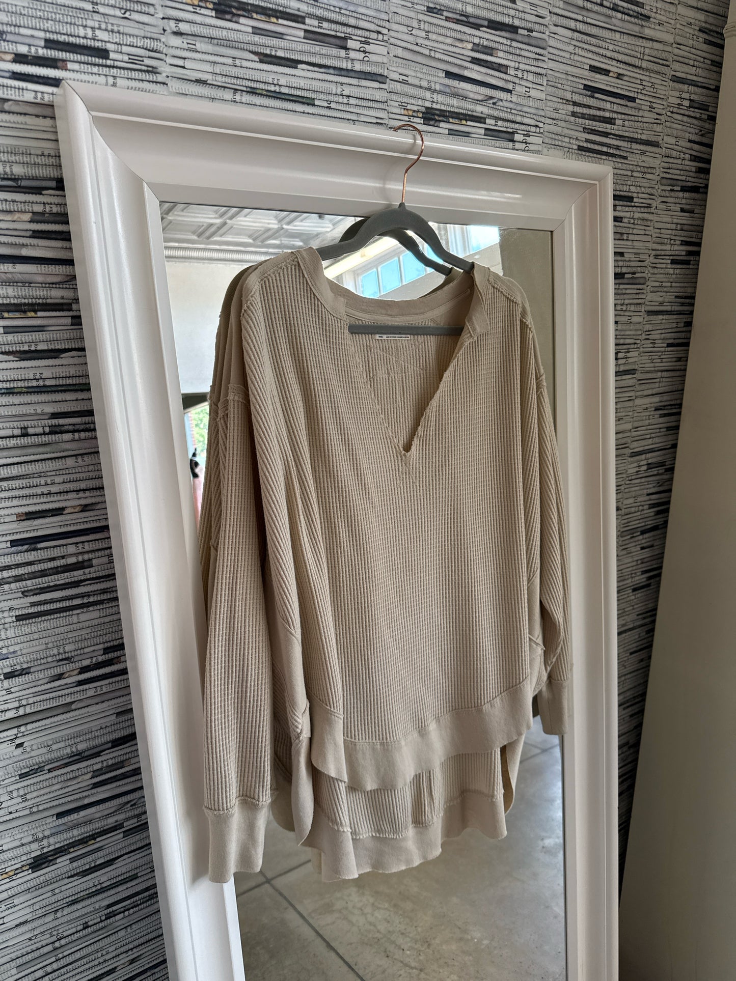 We The Free Size S Tan Pullover/Hoodie