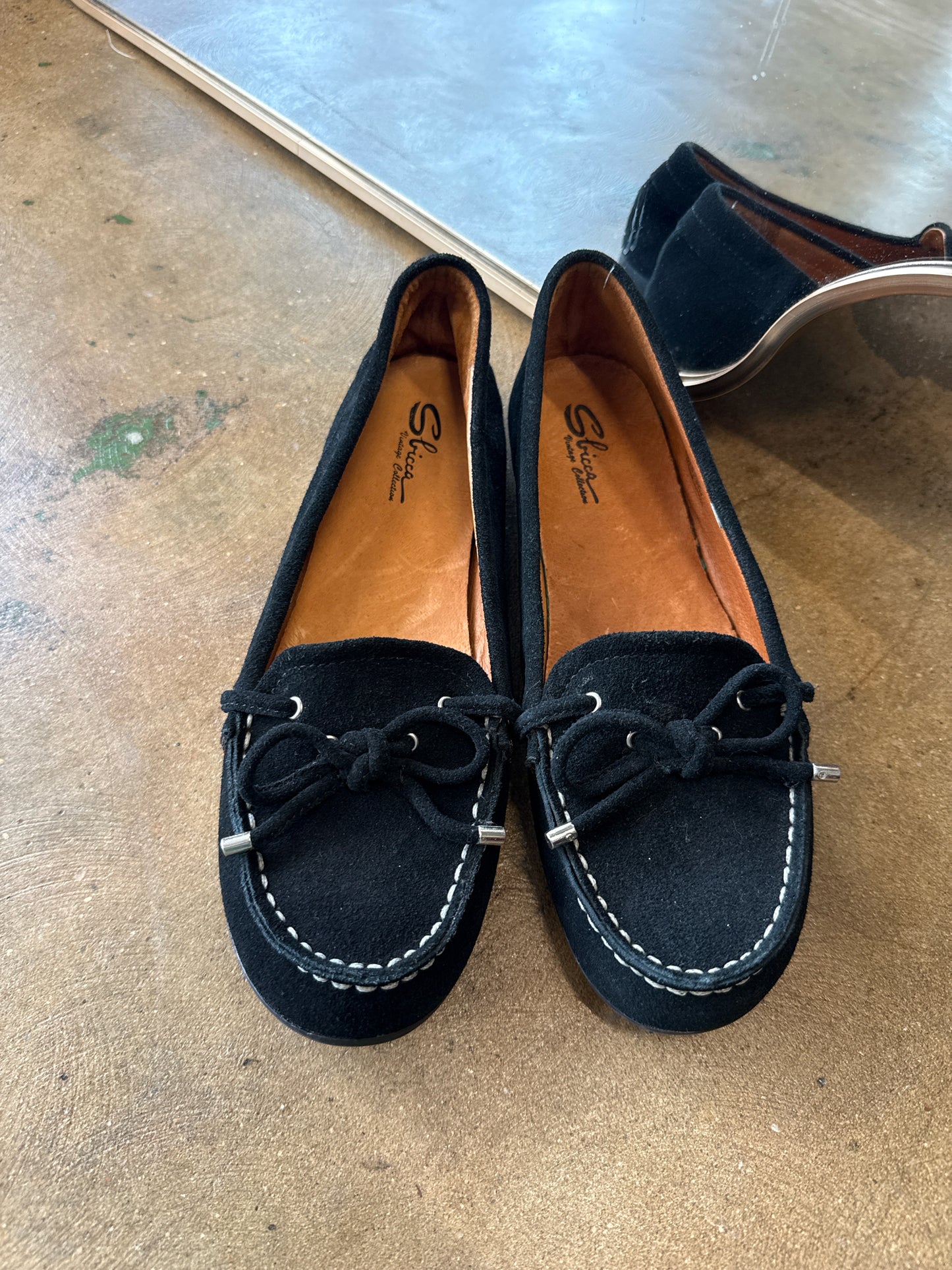 Sbicca Shoe Size 7 Black Flats