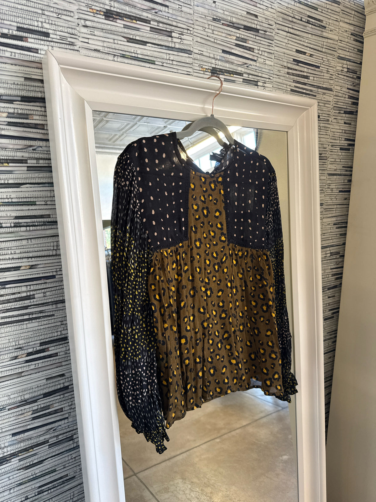 Blank London Size S Black Top