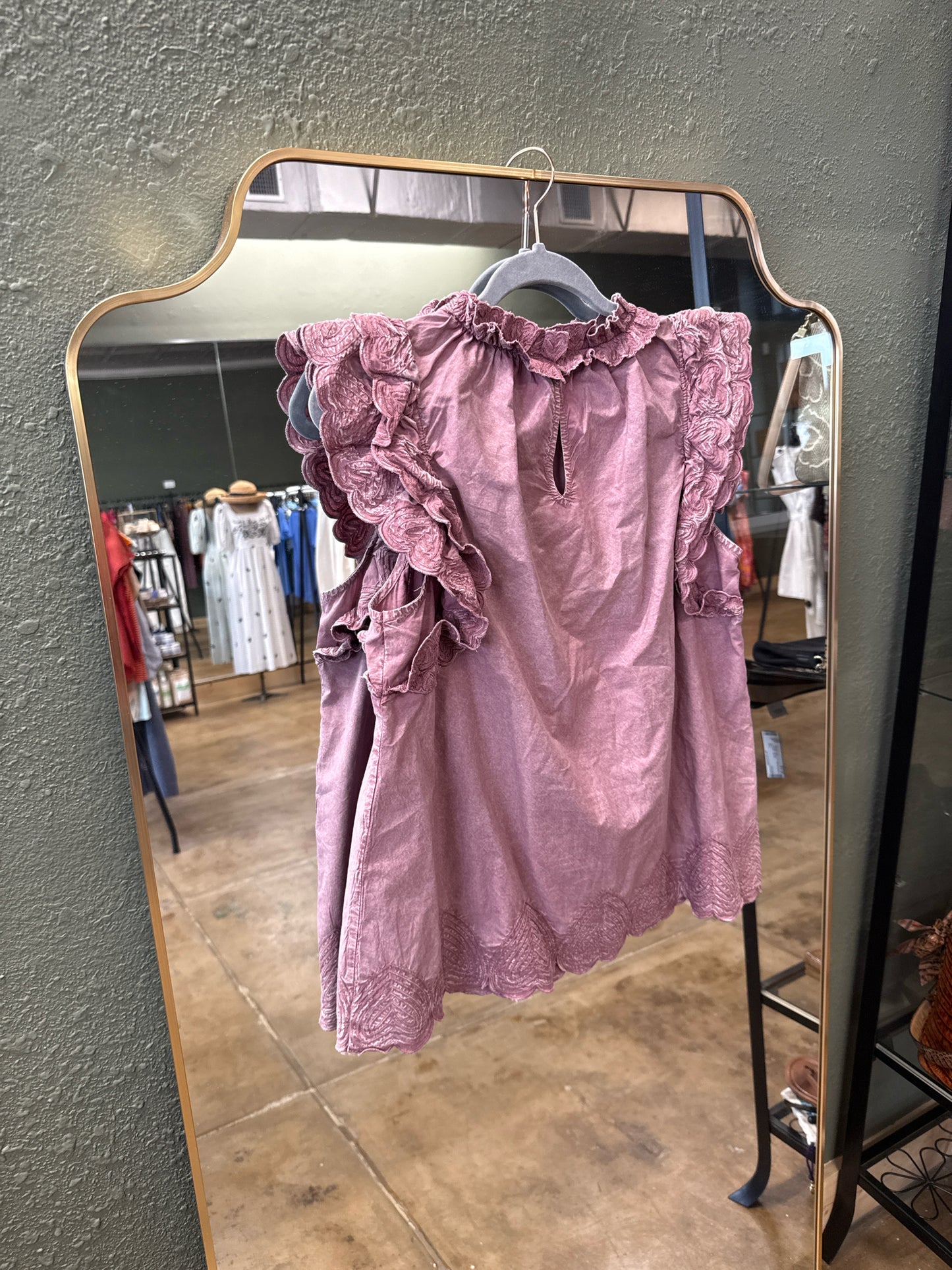 Sea New York Size 8 Purple Top