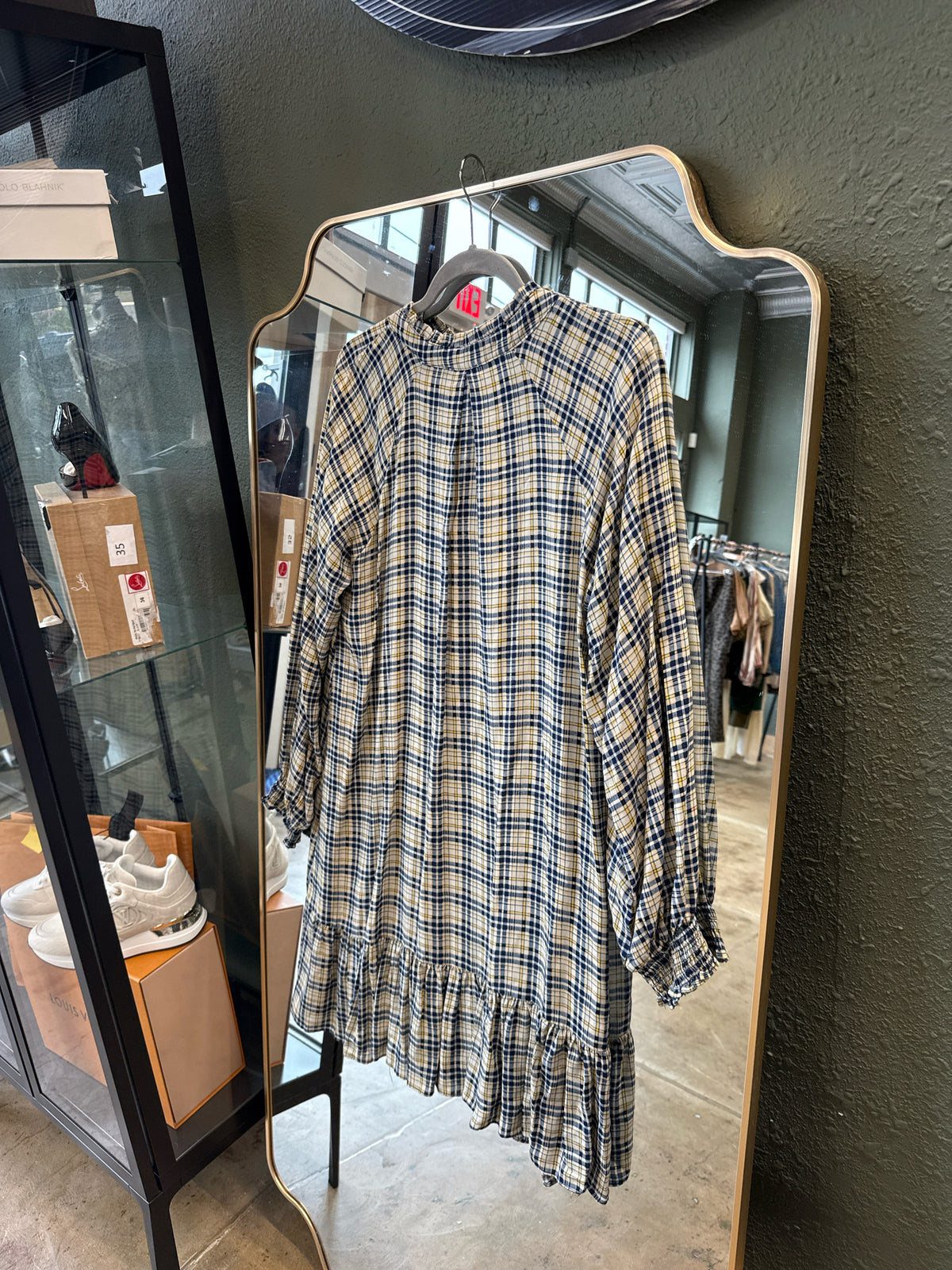 Kori Size M plaid Dress