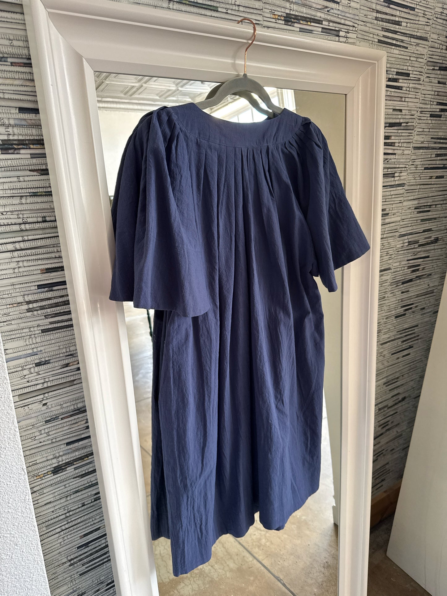 Umgee Size L Blue Dress