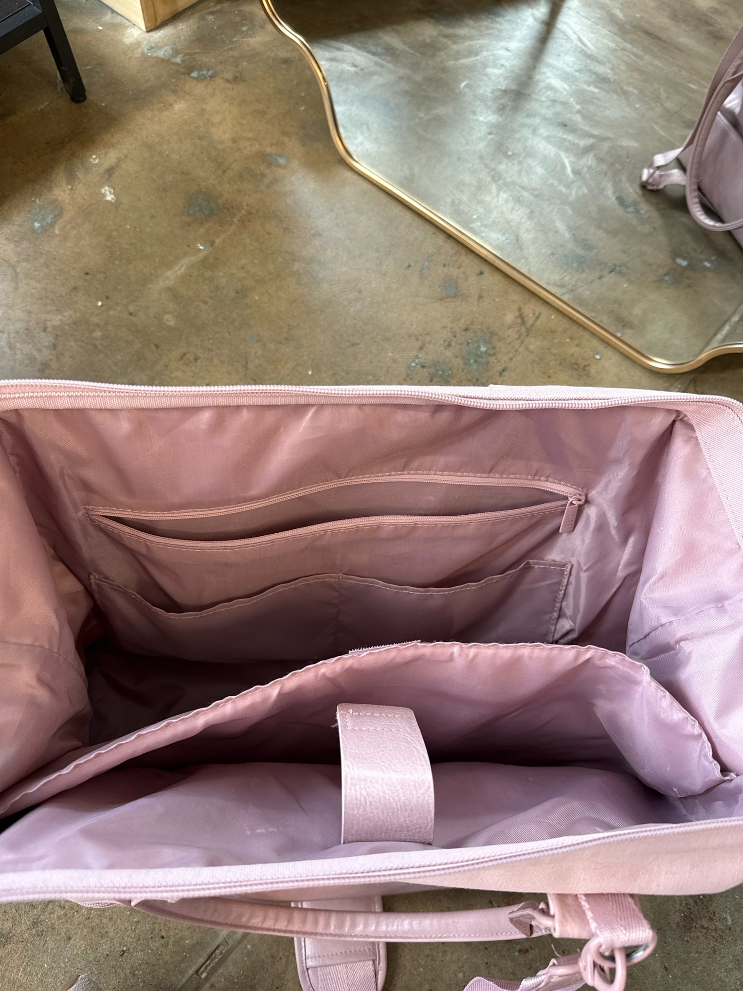 BEIS blush Bag