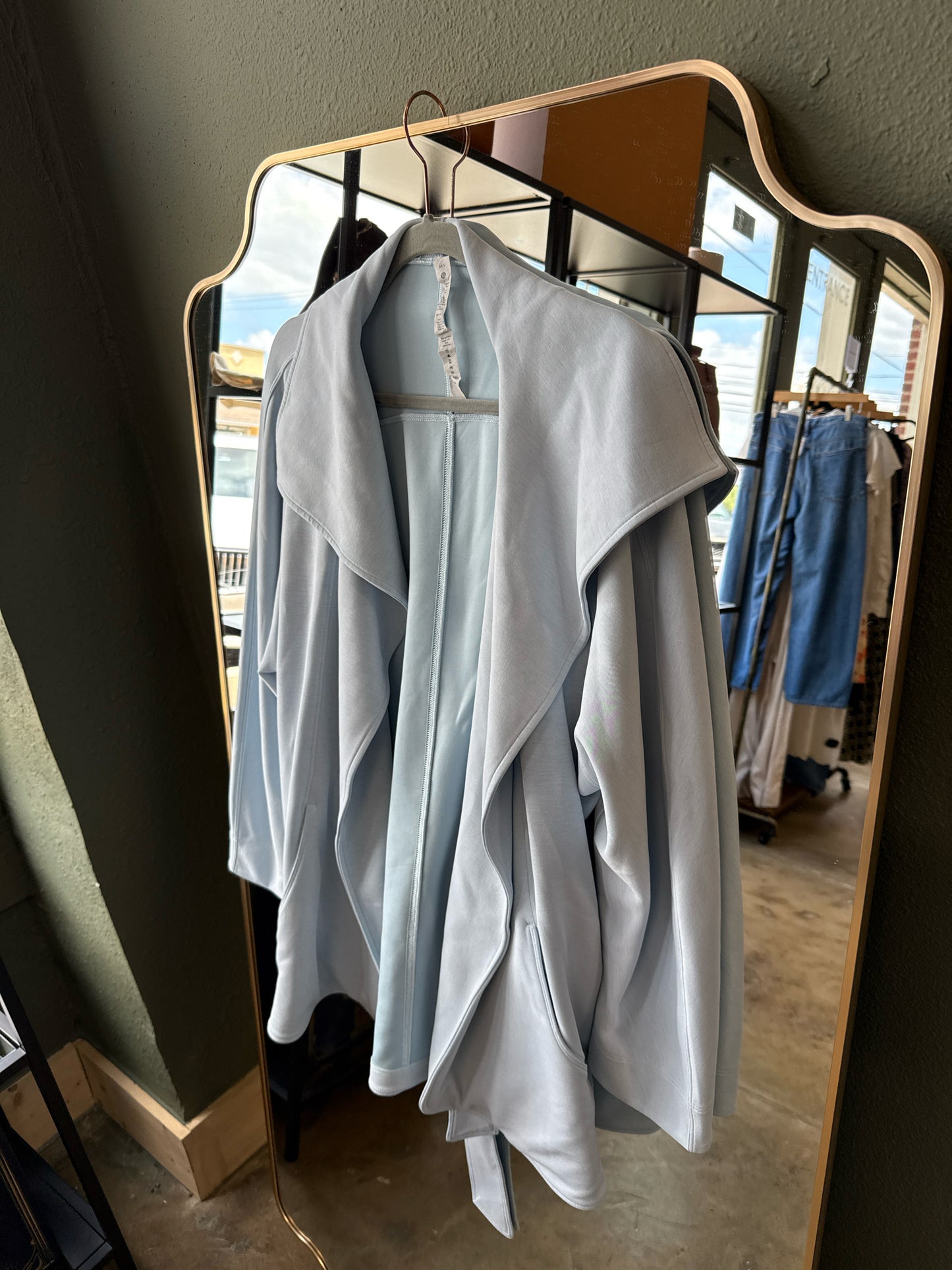 Lululemon Size M/L baby blue Blazer
