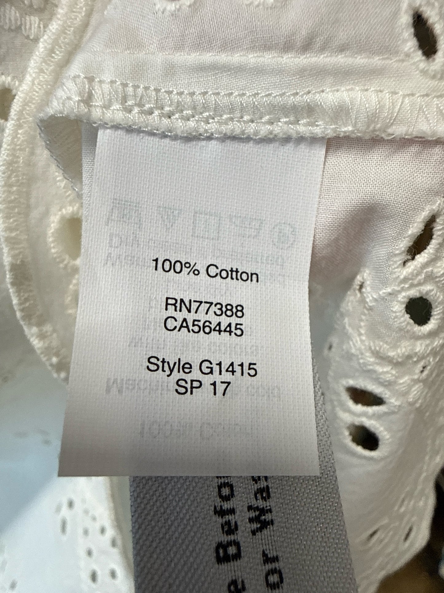 MADEWELL Size M White Top