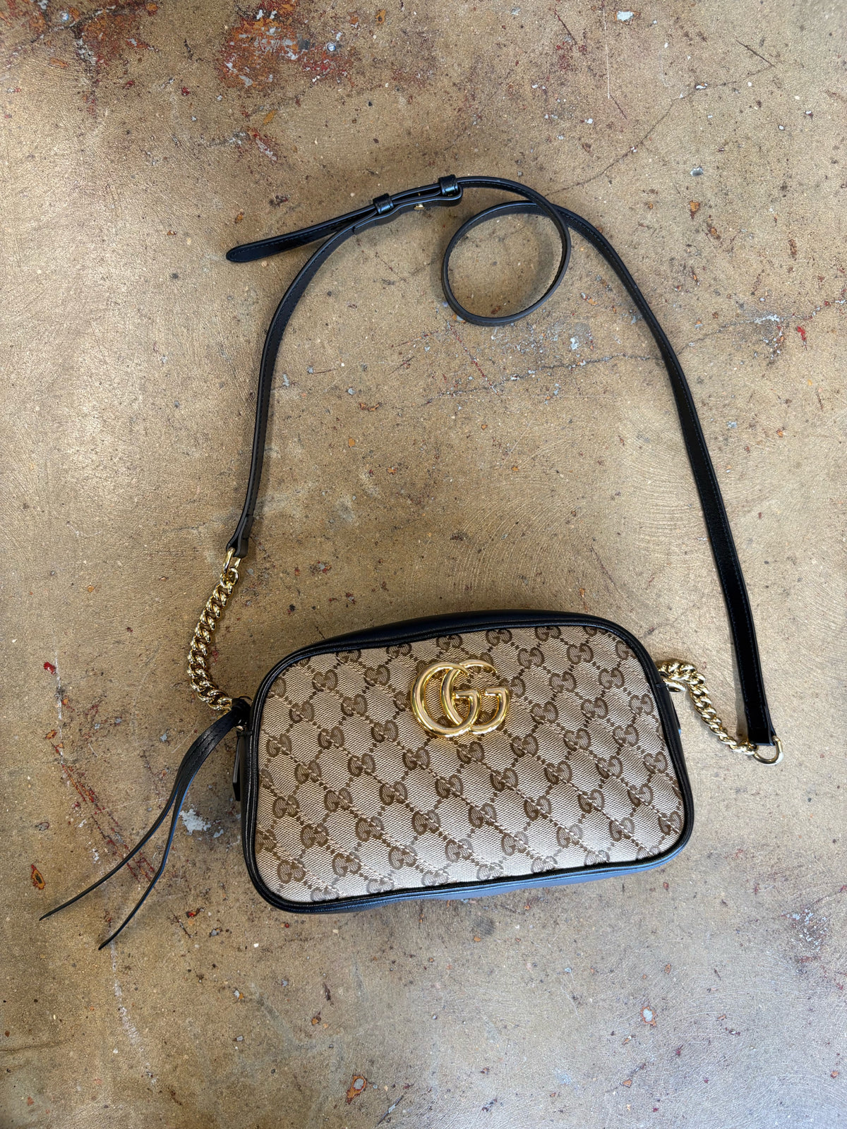 Gucci Black/Multi Signature Monogram Bags/Shoes/Accessories