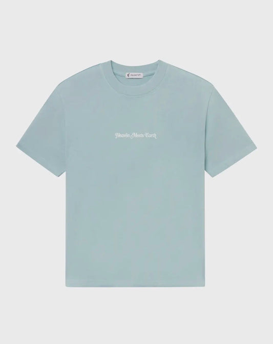 Elevated Faith Size M Blue Tee