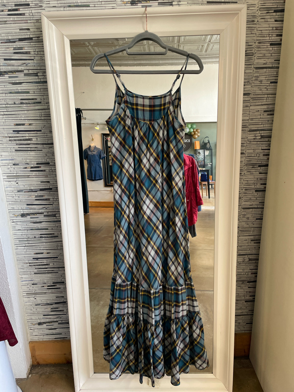 GAP Size S plaid Dress
