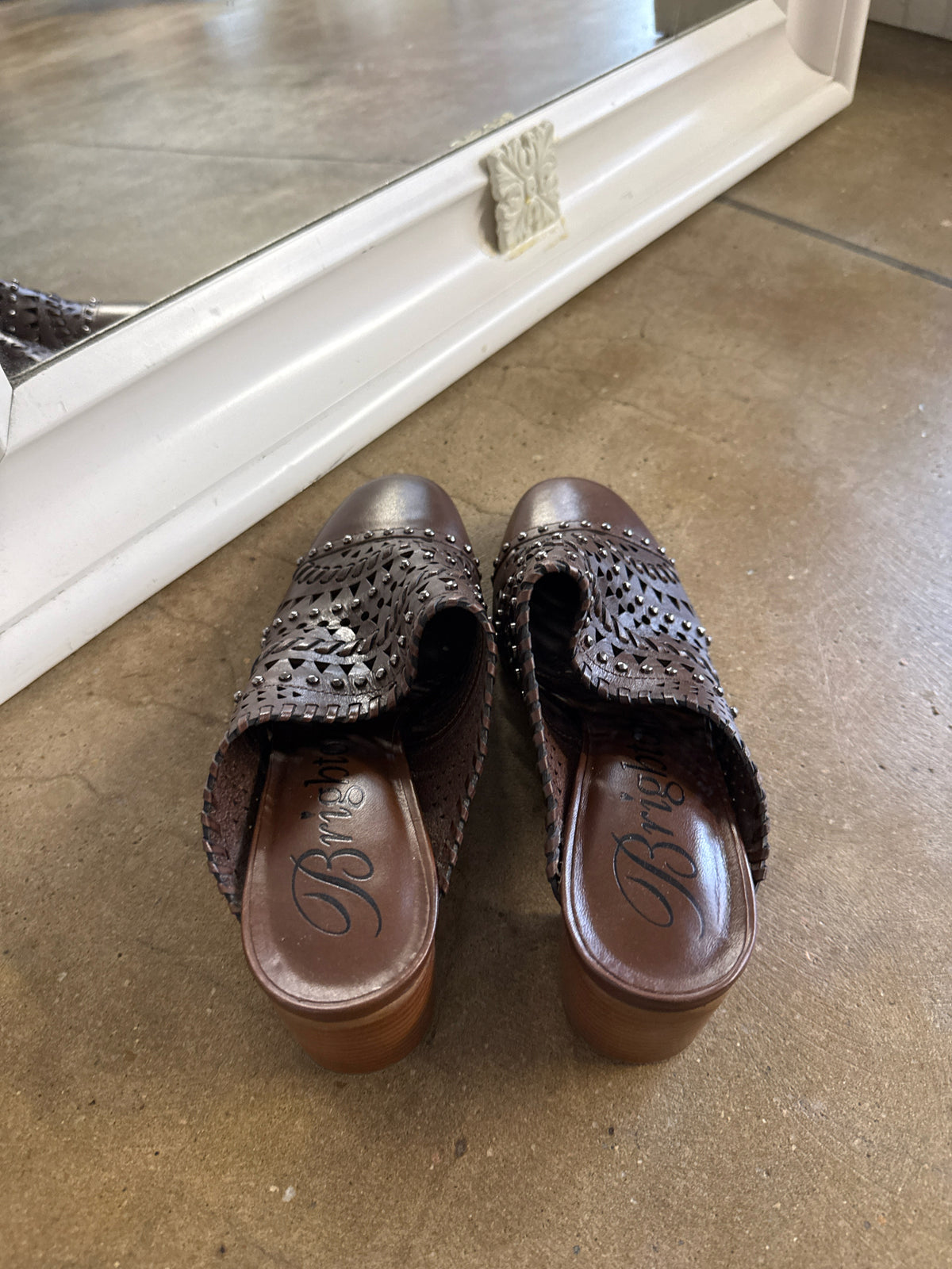 Brighton Shoe Size 6.5 Brown Wedge