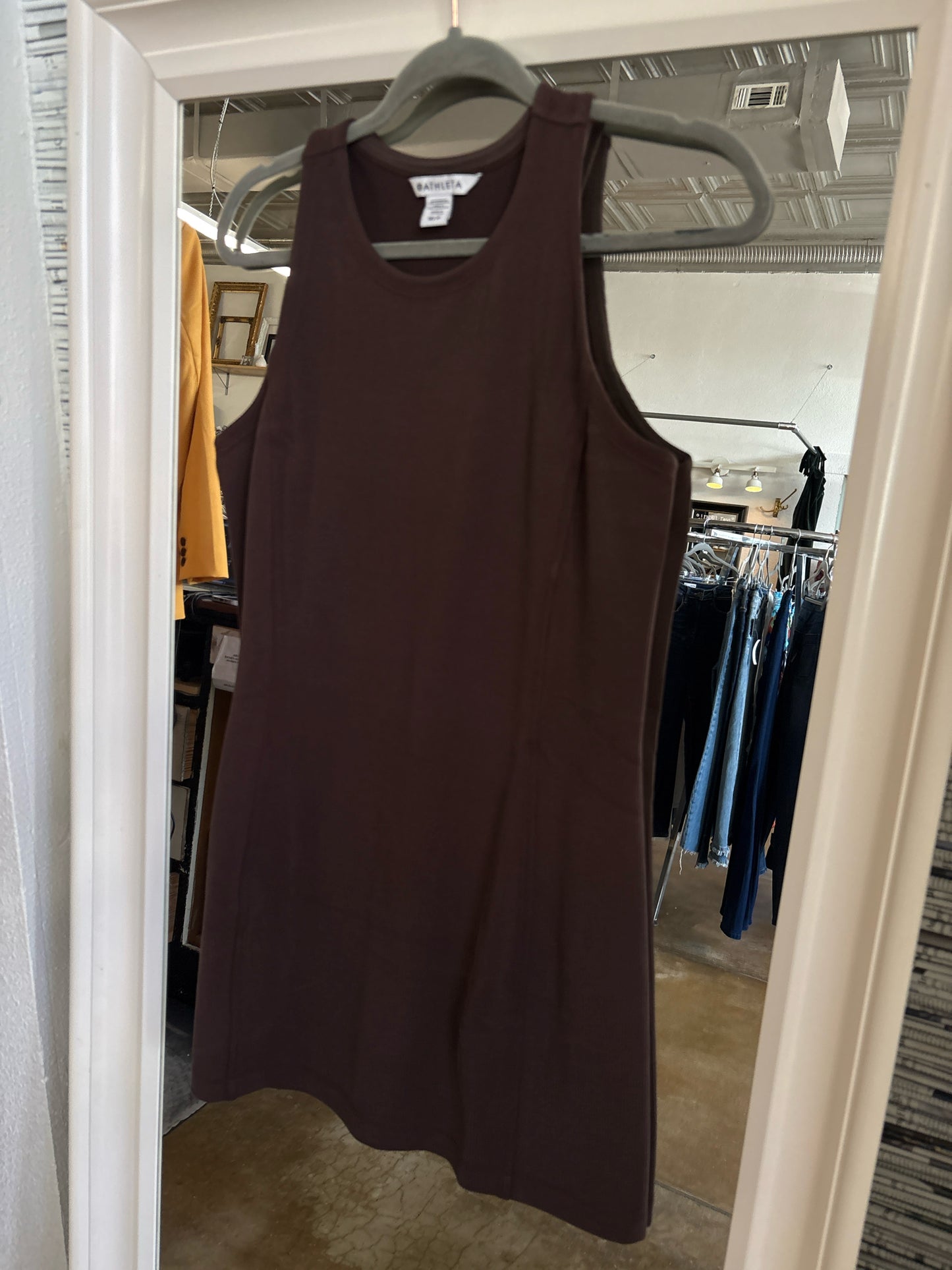 ATHLETA Size M Brown tank Dress