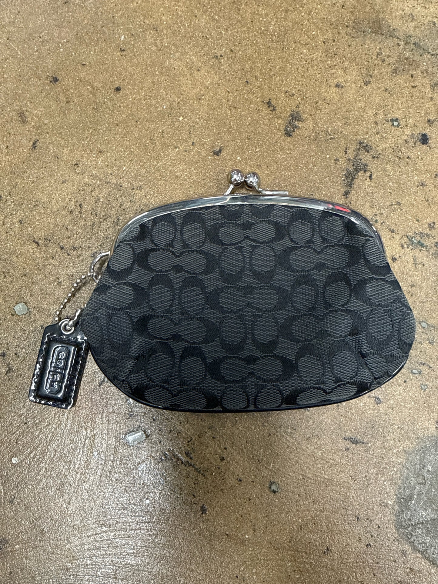 COACH Gray Wallet/Wristlet