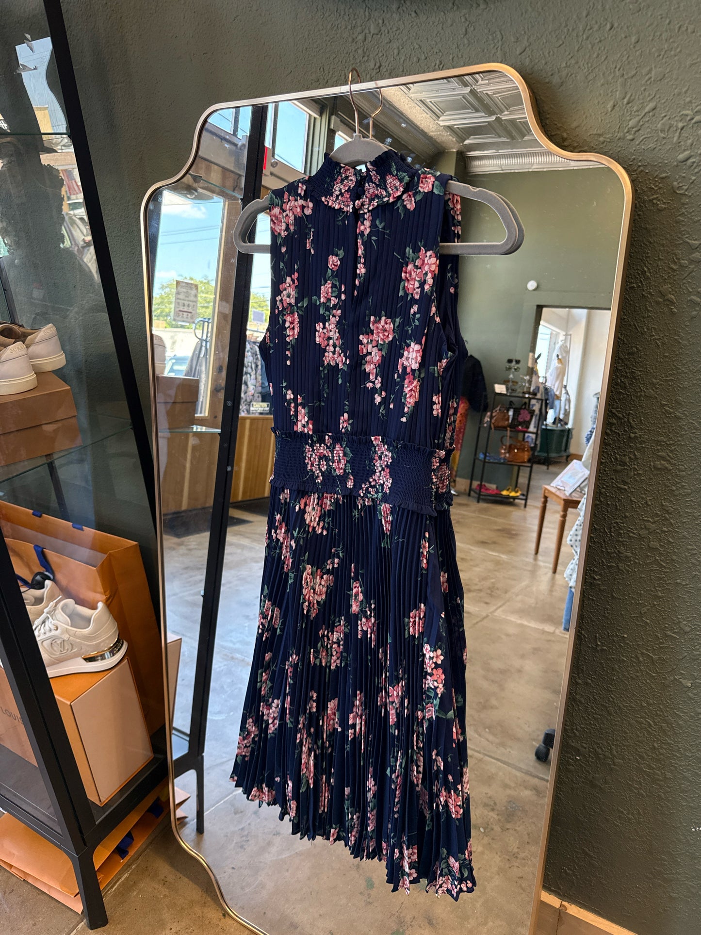 nanette lepore Size 4 Navy/Pink Dress