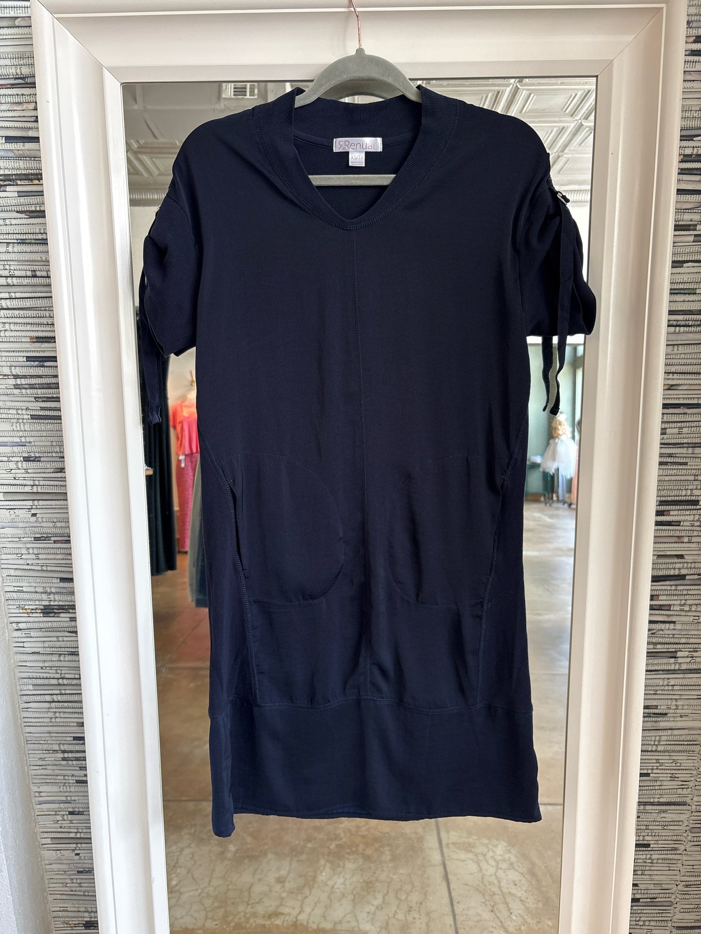 Renuar Size S Navy Dress
