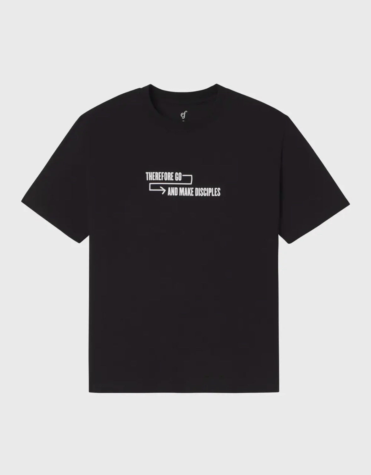 Elevated Faith Size M Black Tee