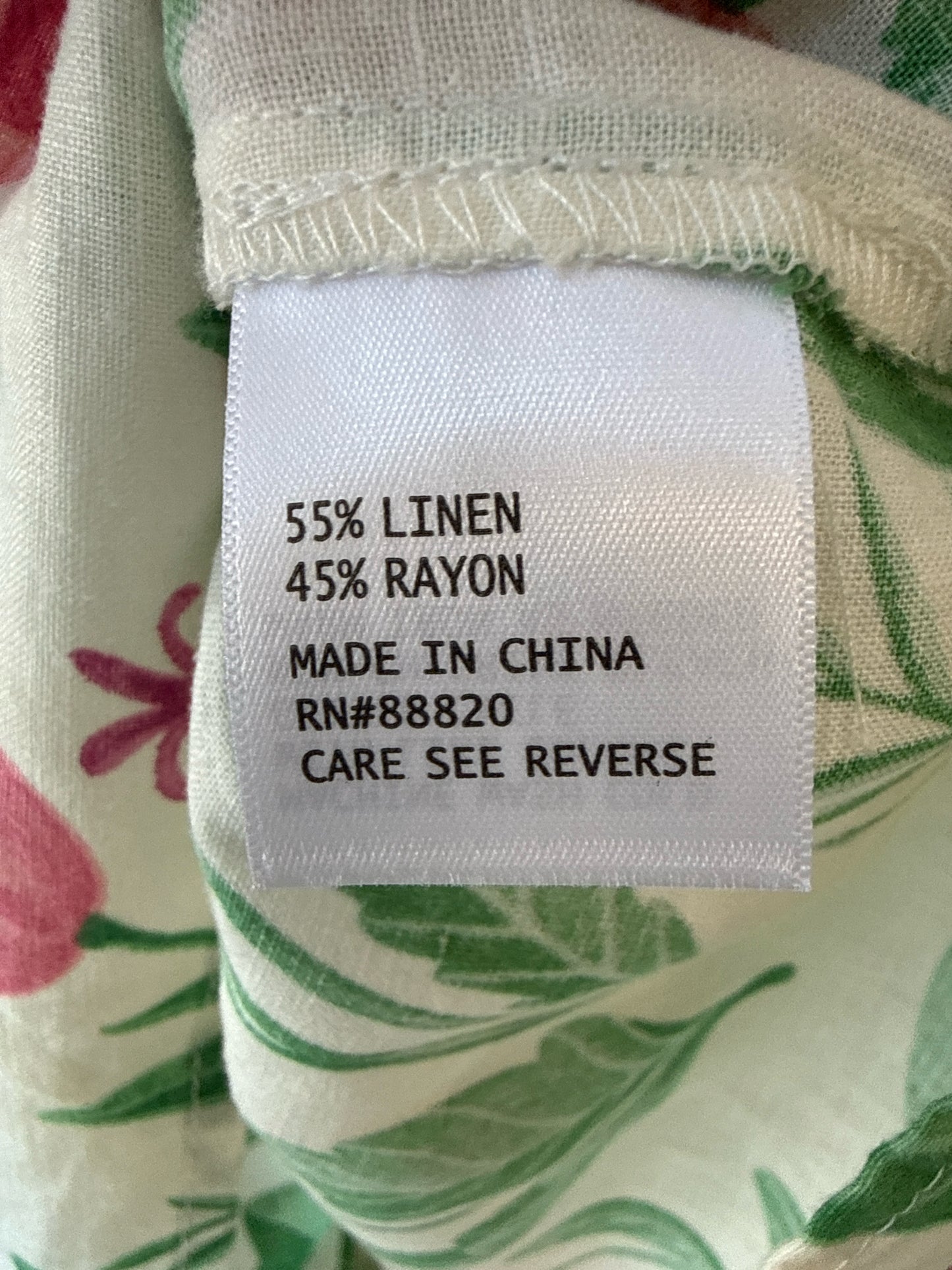 Rachel Zoe Size L Floral Top