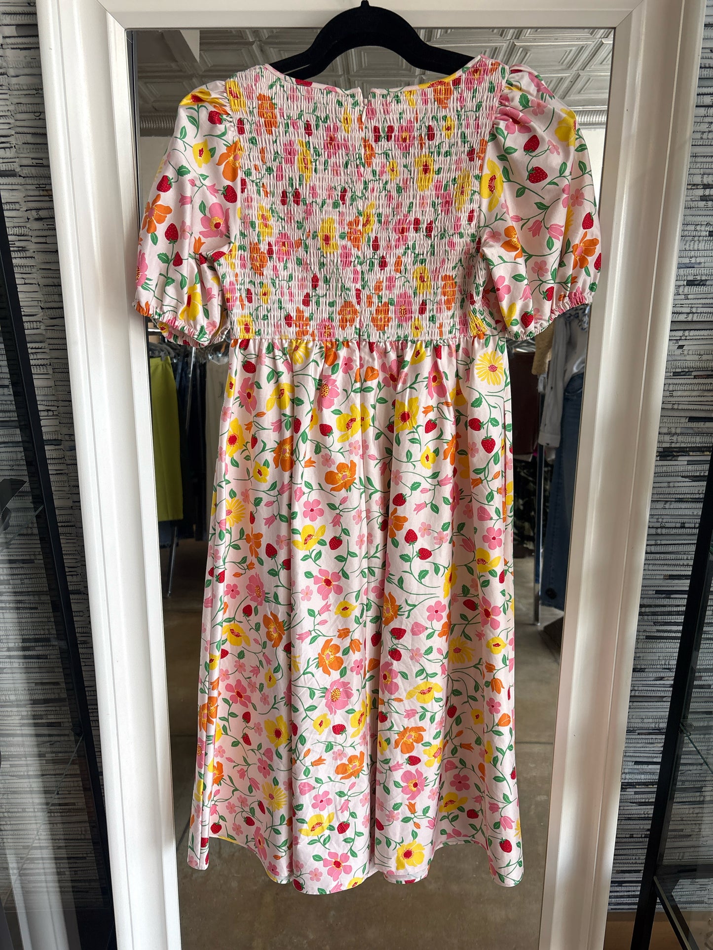 Kate Spade Size 4 white/multi Floral Dress