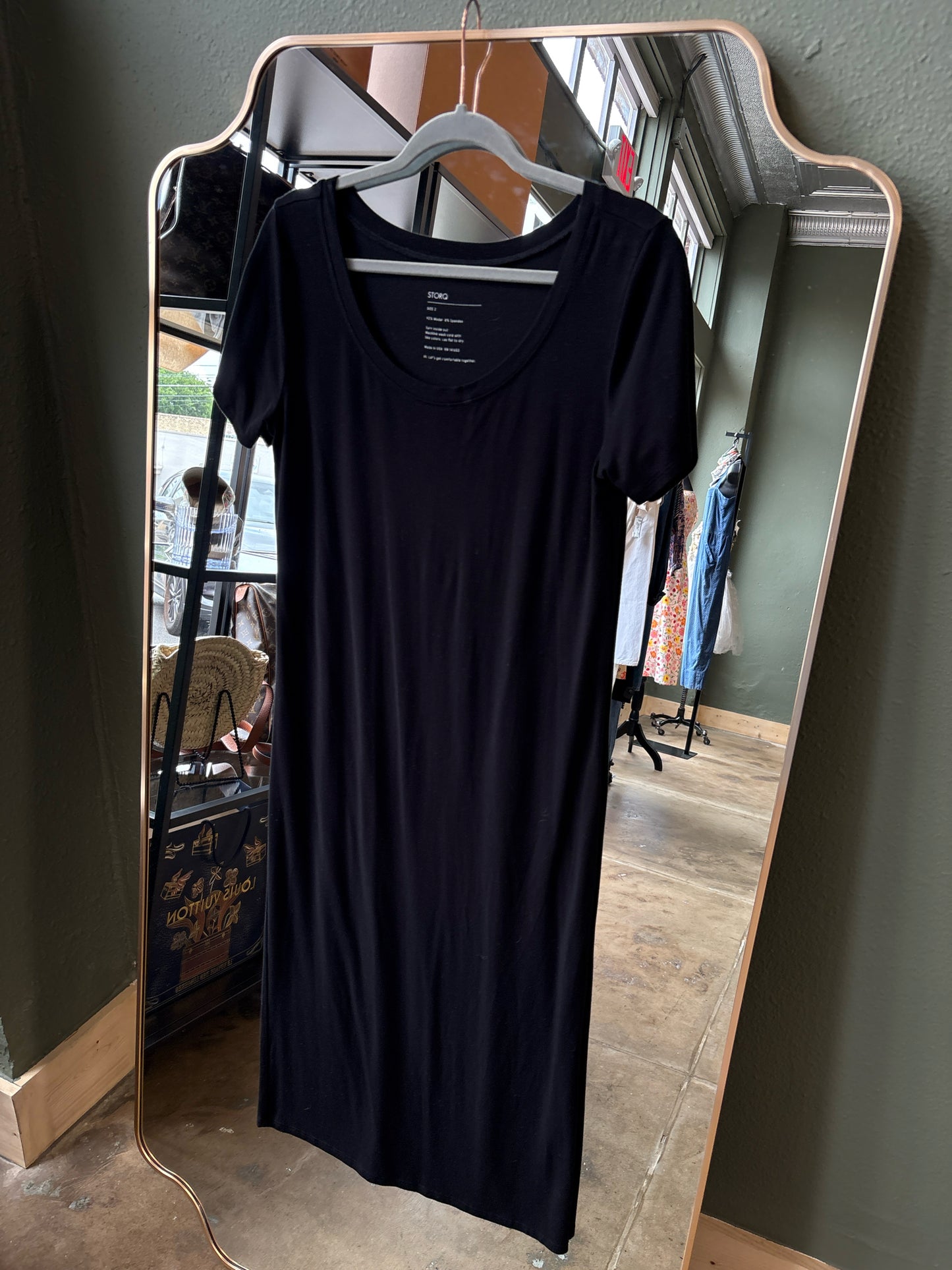STORQ Size 2 Black Dress