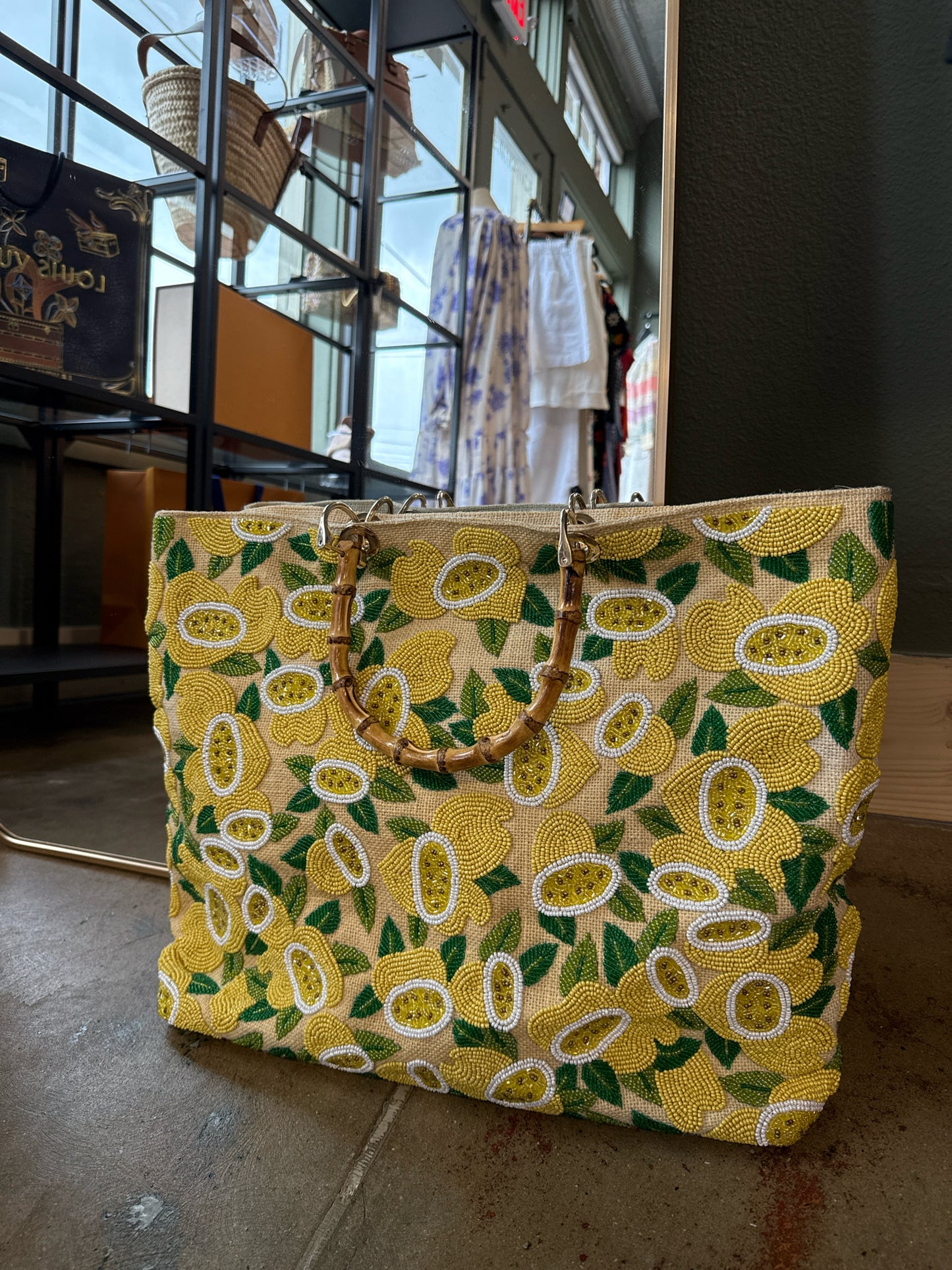 Tiana NY Yellow Bag