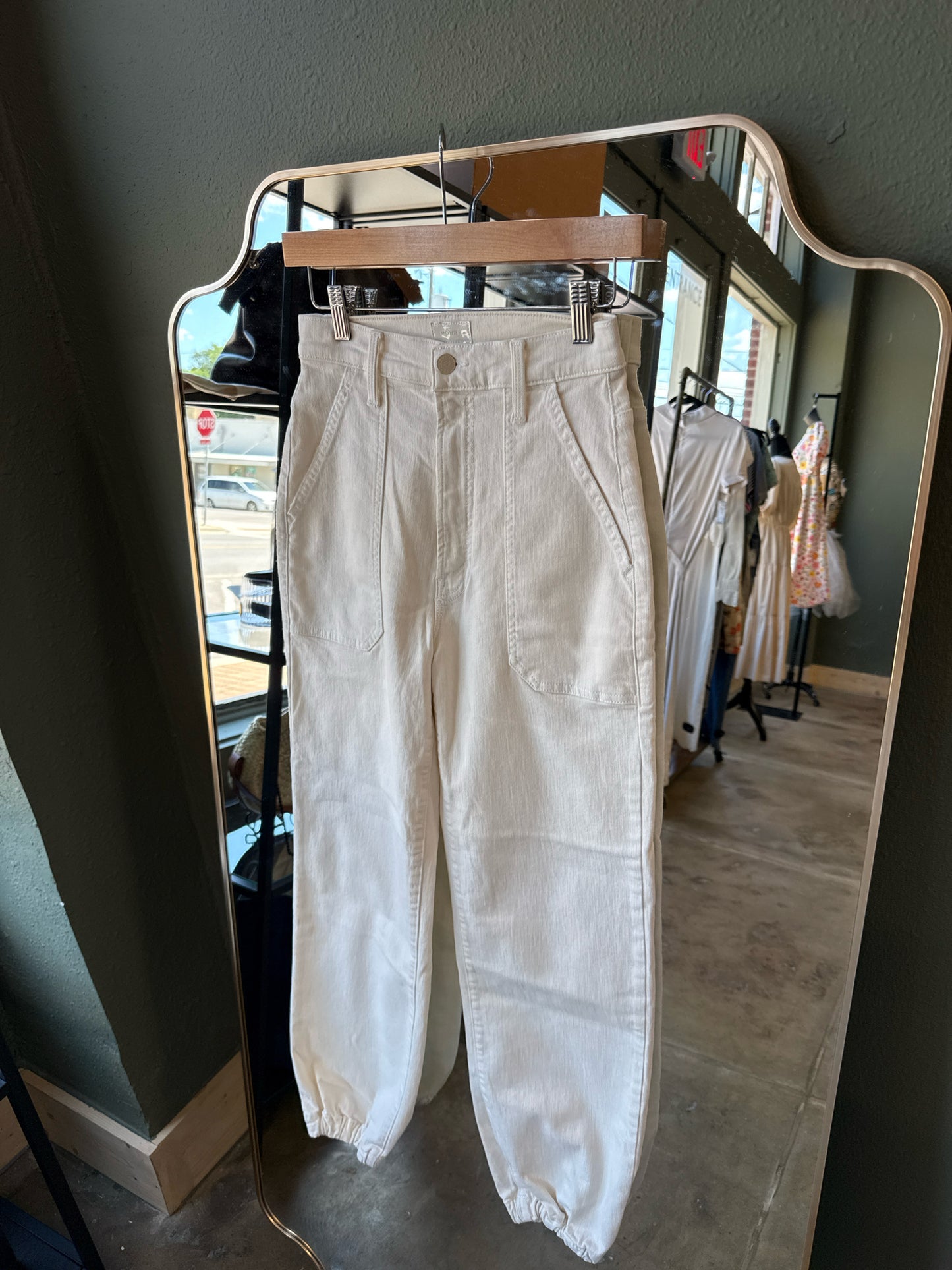 Mother Size 26 White Pants