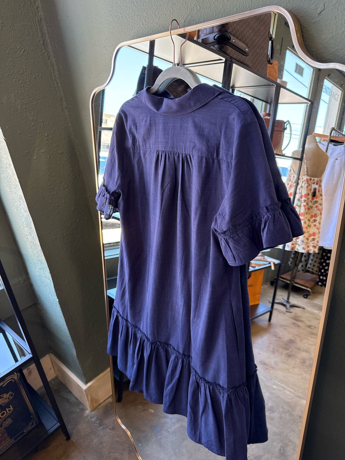 Merokeety Size M Navy Dress
