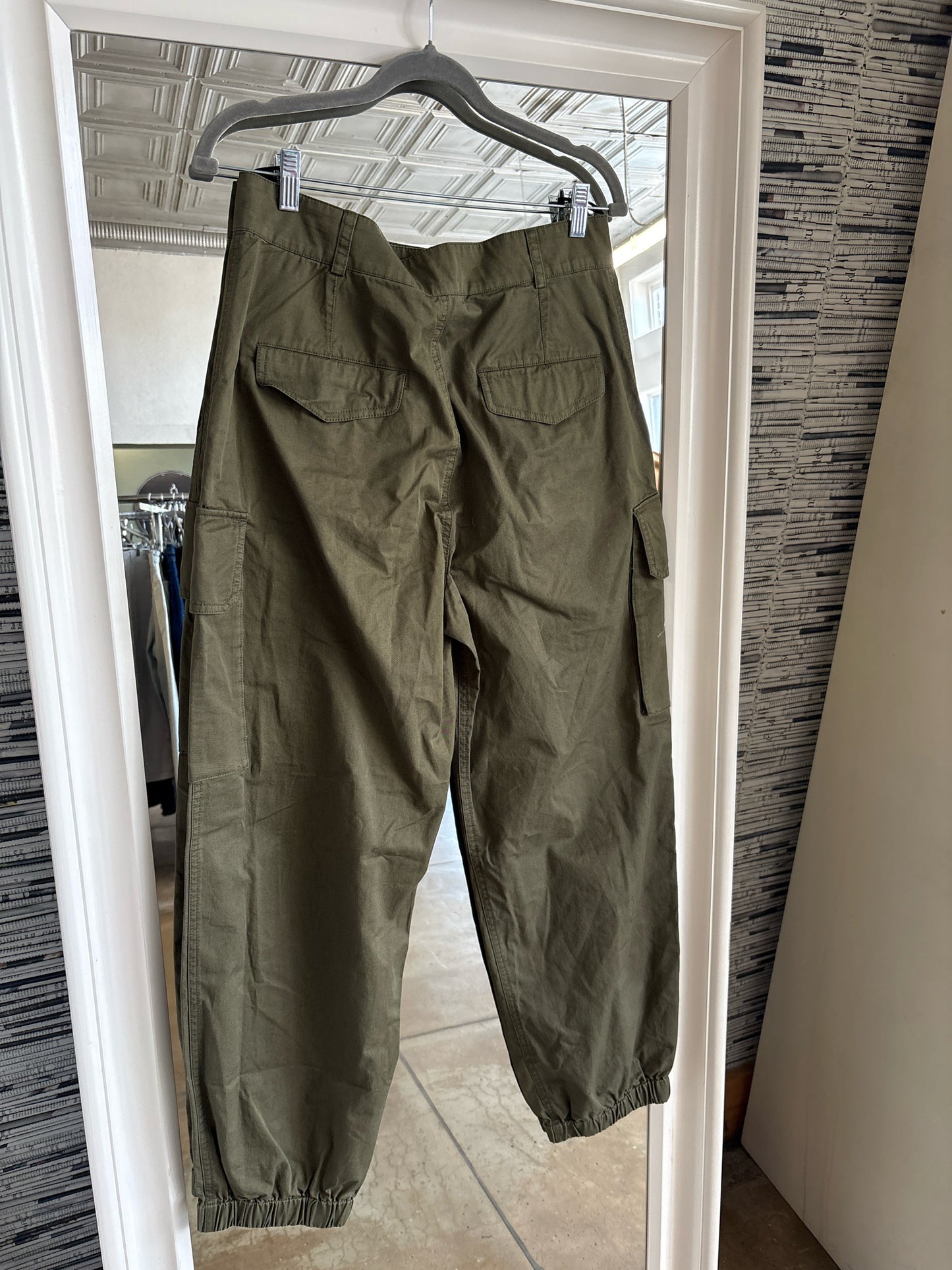 Vanessa Bruno Size 42 Army Green Pants