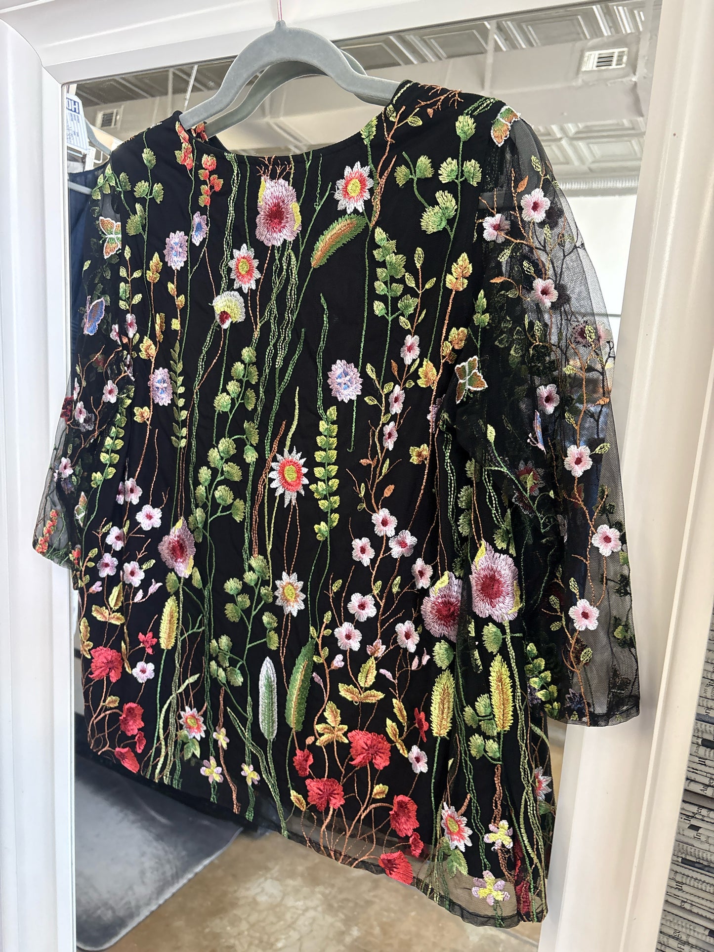 Caroline Rose Size SP black + multi Top