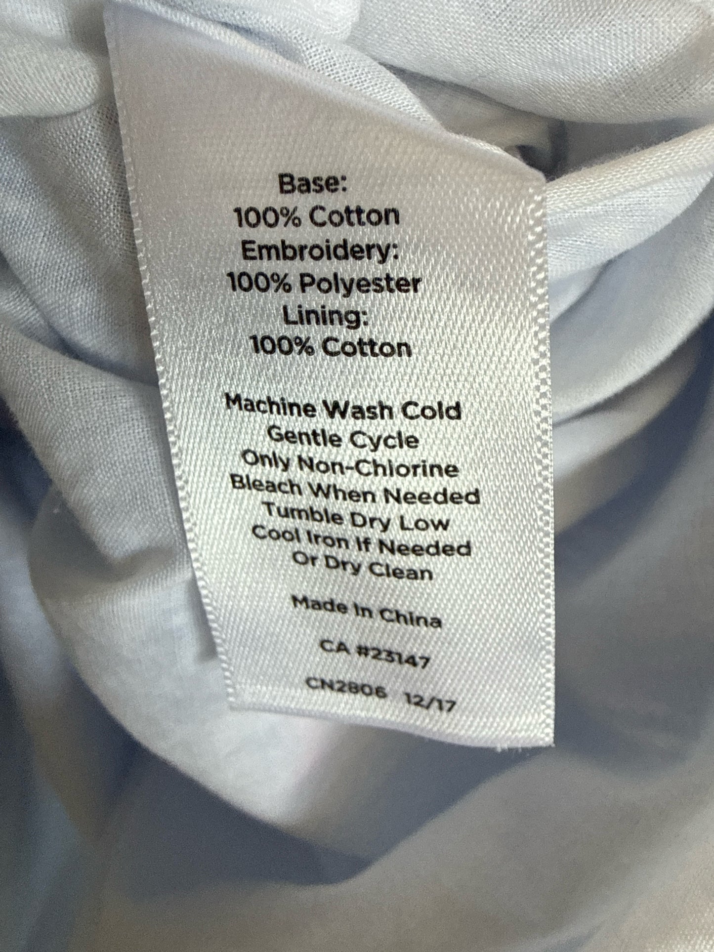 TALBOTS Size 12P Blue Dress