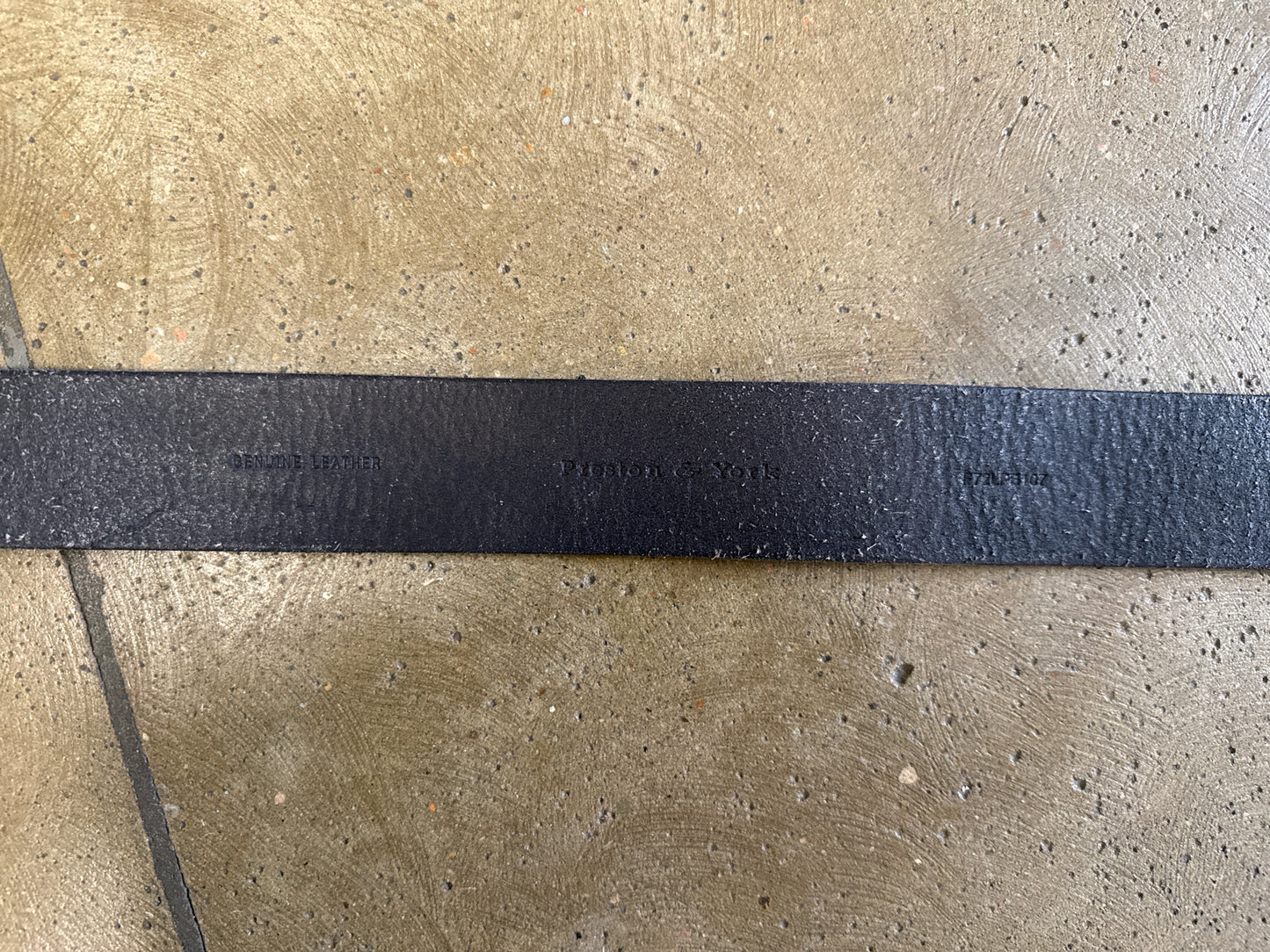 Preston & York Black/Brown Belt