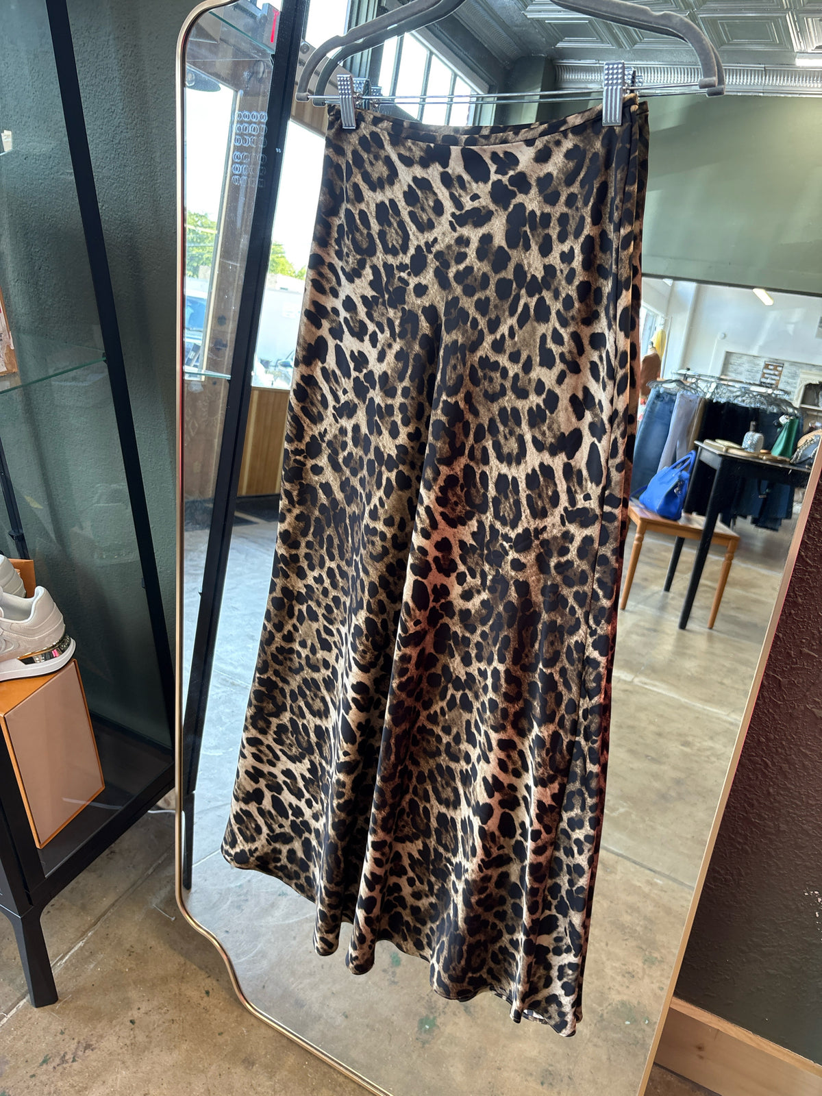 ANTONIO MELANI Size 0 Leopard Skirt