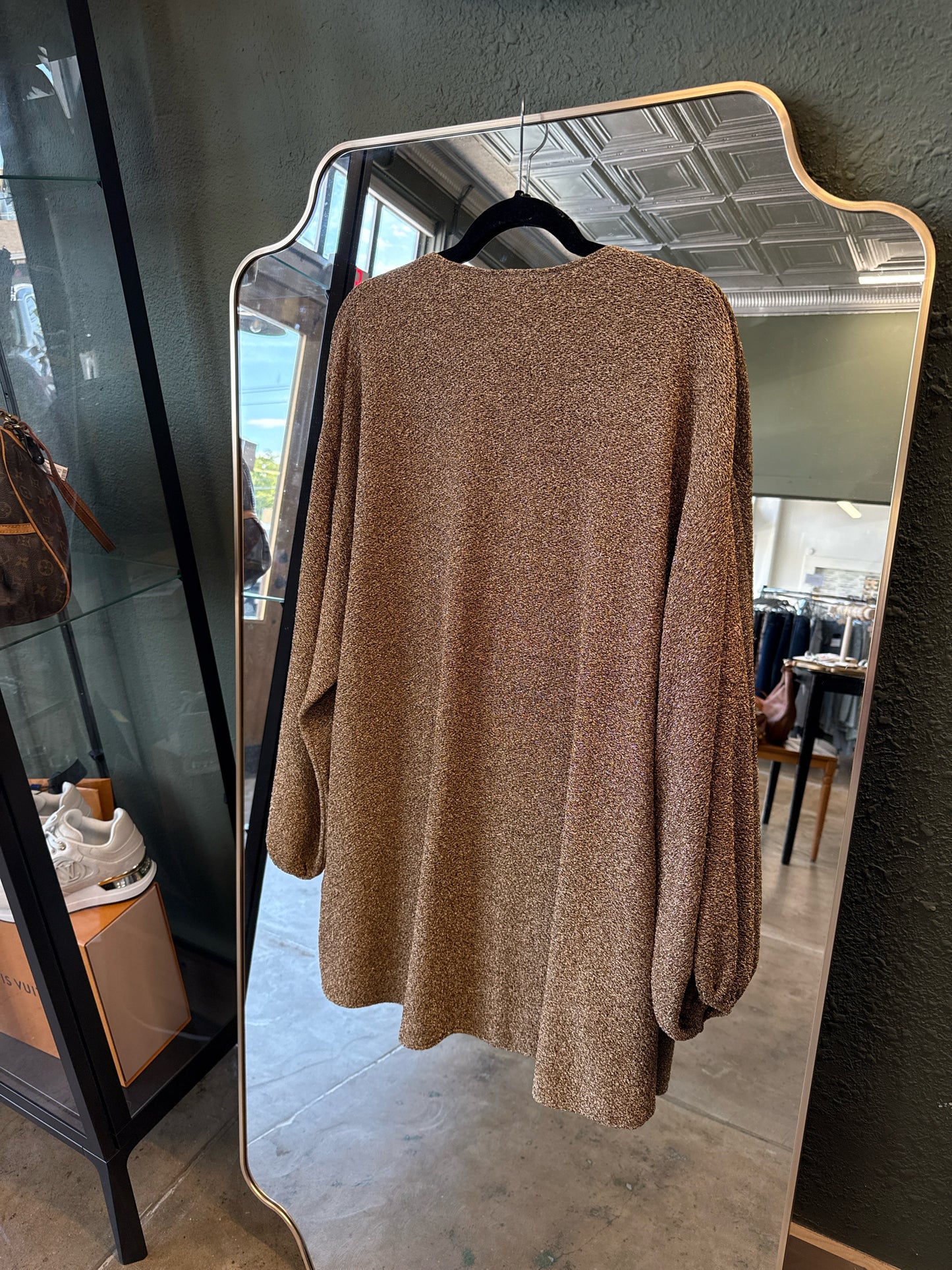 Show Me Your Mumu Size S Gold Dress