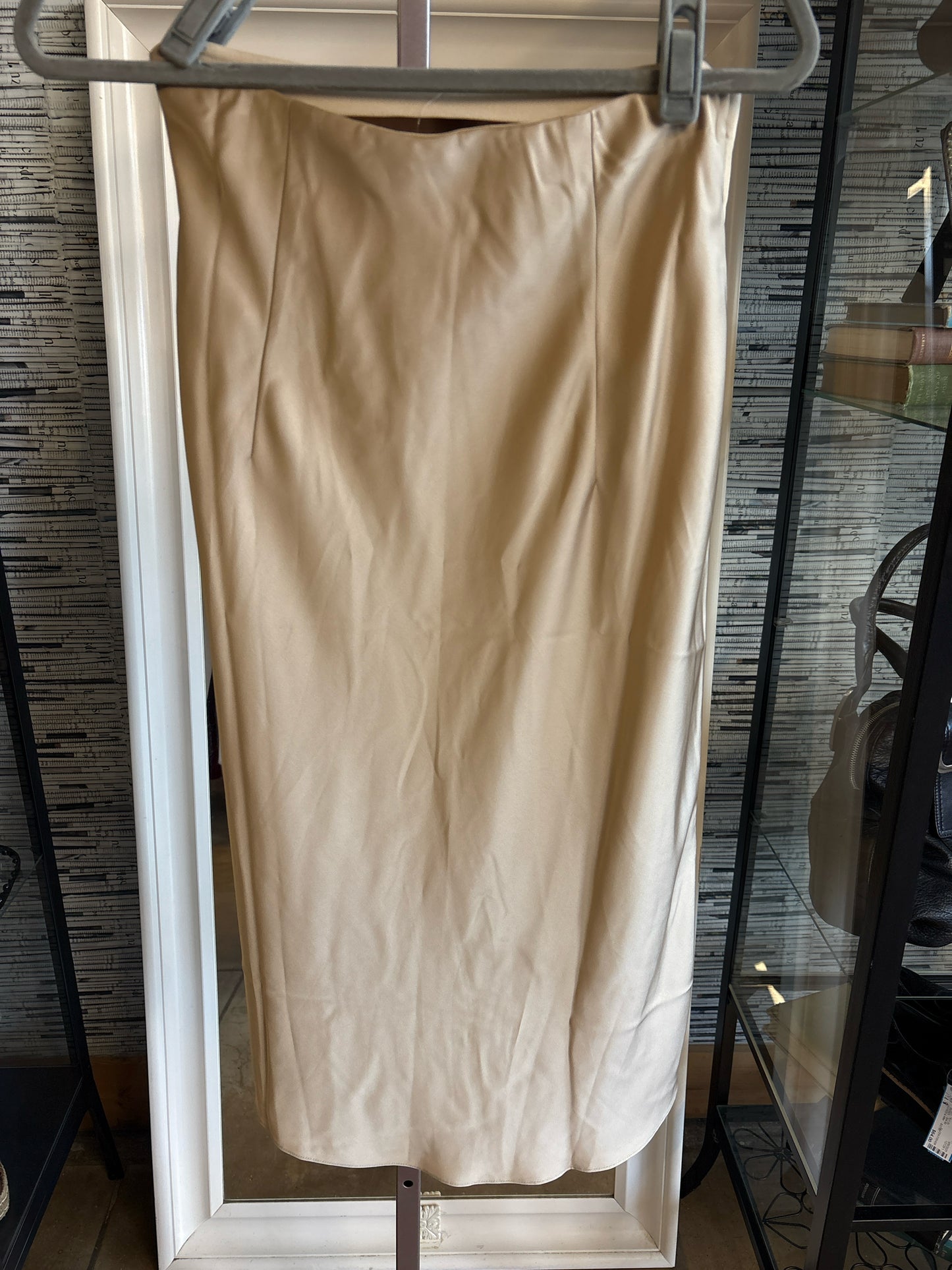 j crew Size XS Champagne Slip Skirt