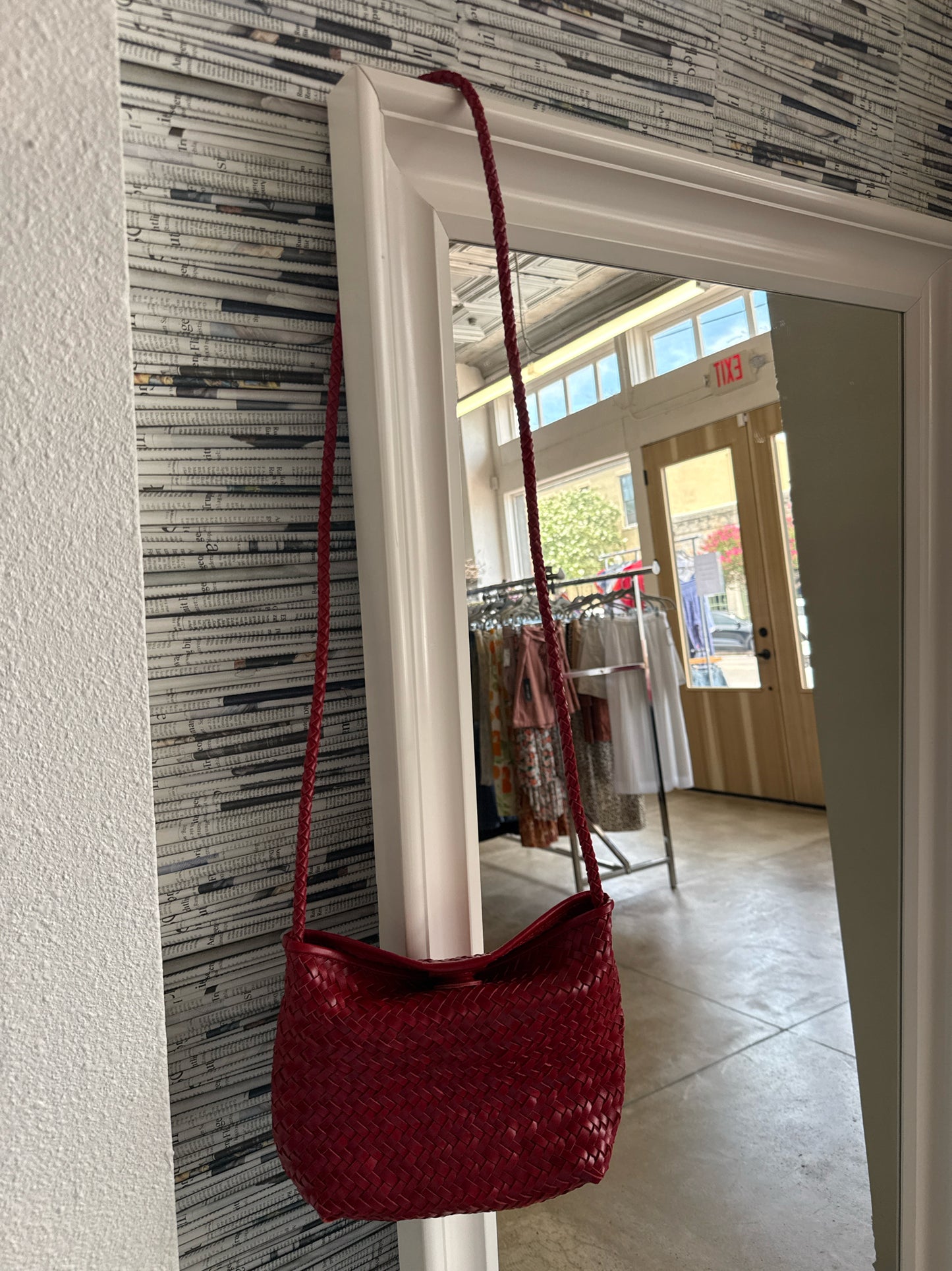 MADEWELL Red Purse