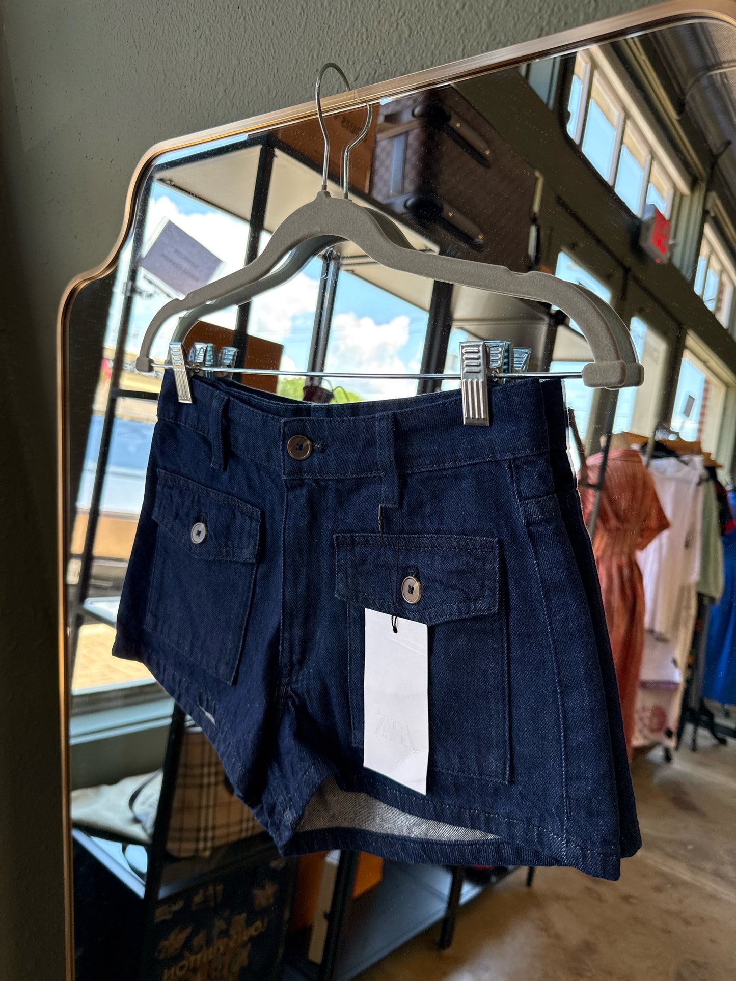 ZARA Size 2 Denim Shorts