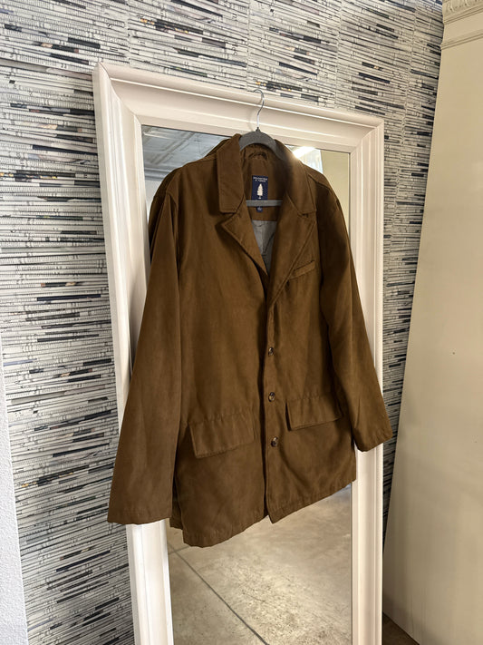 Roundtree and Yorke Size M Brown Coat