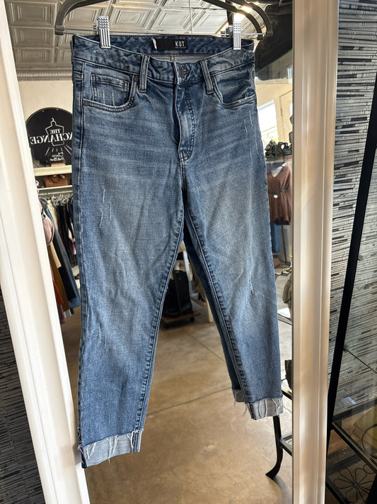 KUT Size 2 Medium Wash Jeans