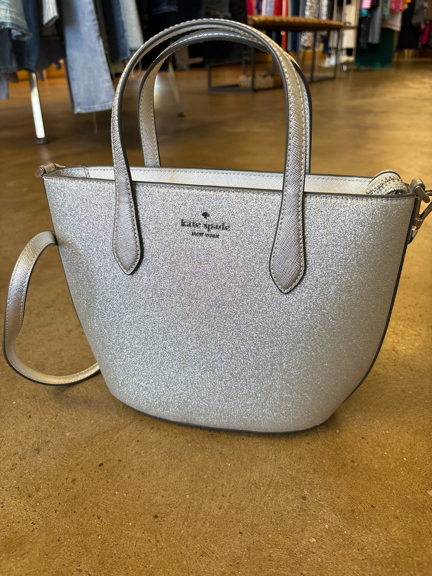 Kate Spade Silver Purse